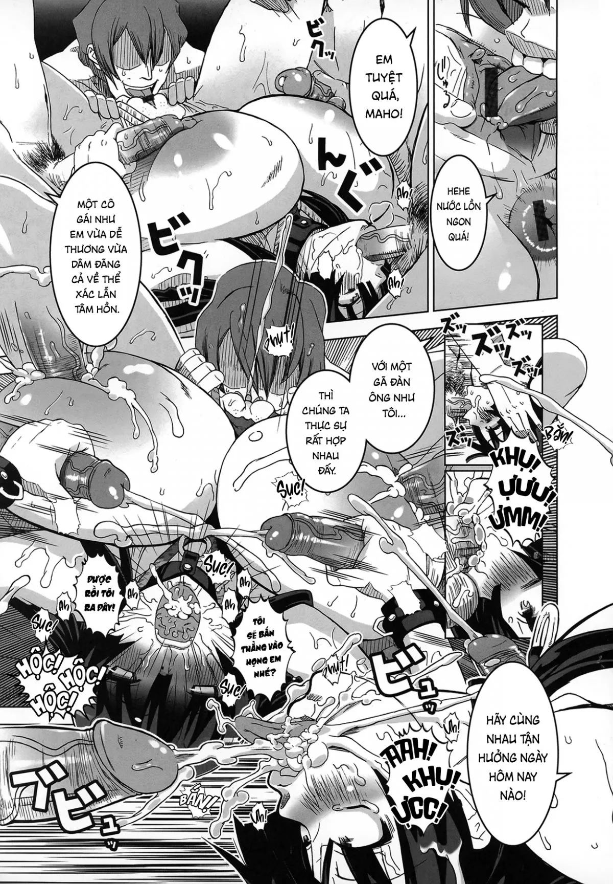HentaiVN.net - Ảnh 19 - Địt bỏ mẹ cháu gái cực múp! [Mesuinu no Hibi] - Chap 2