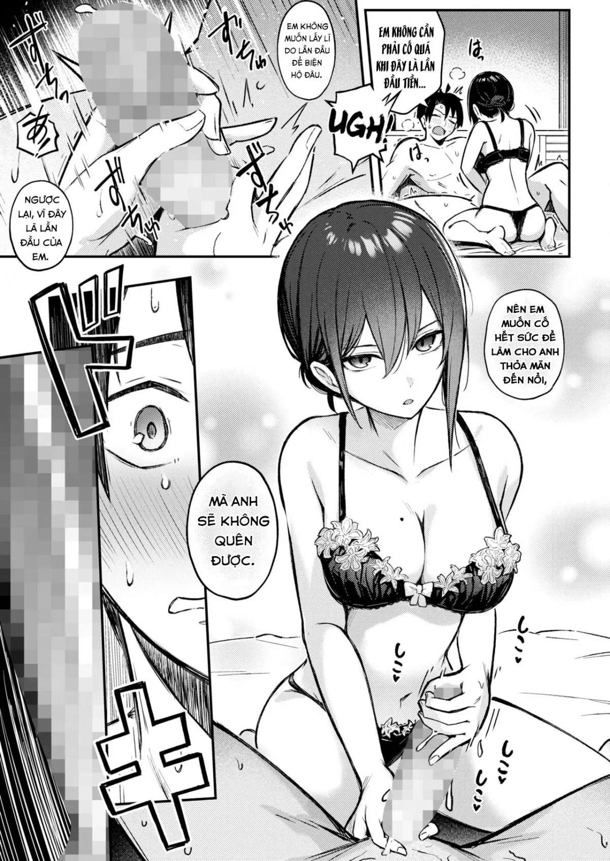 HentaiVN.net - Ảnh 9 - Kỷ Niệm Khó Quên [Wasurerarenaku Shiteagerukara ; I'll Do It So You Won't Forget] - Oneshot