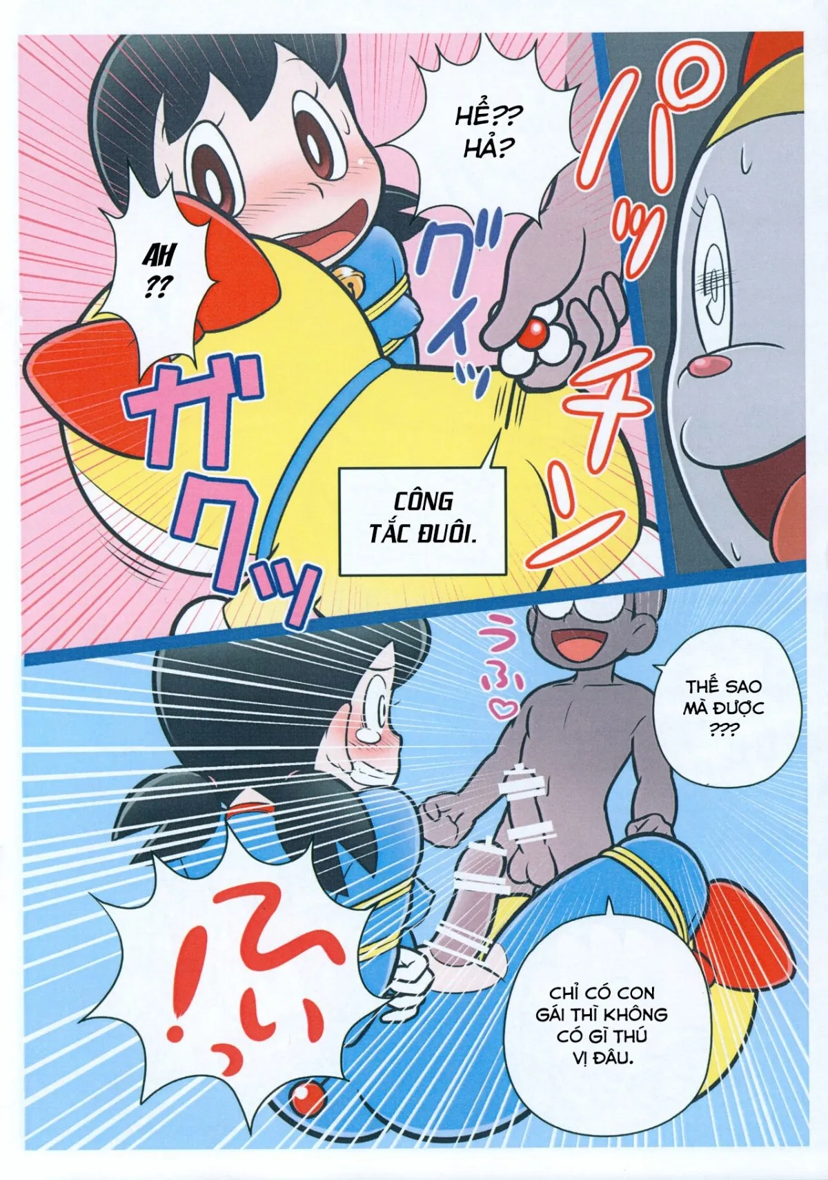 HentaiVN.net - Ảnh 8 - Moshimo Shizuka-chan ga Myou ni Ecchi na Doraemon dattara (Doraemon) [Doraemon 210] - Oneshot