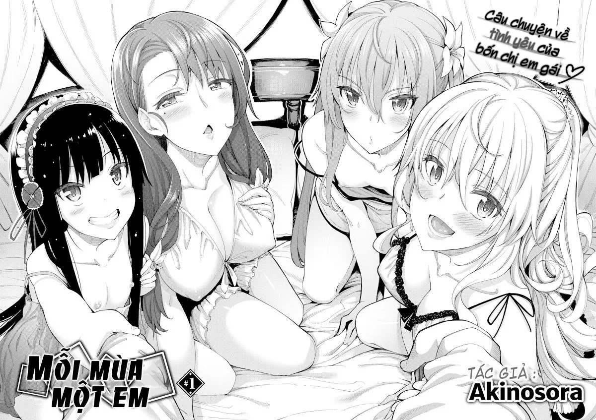HentaiVN.net - Ảnh 6 - Mỗi mùa một em thôi! [A Sister for Each Season, Shikioriori (姉季折々); Mỗi mùa một em; A sister for each season; Shiki Oriori] - Chap 1