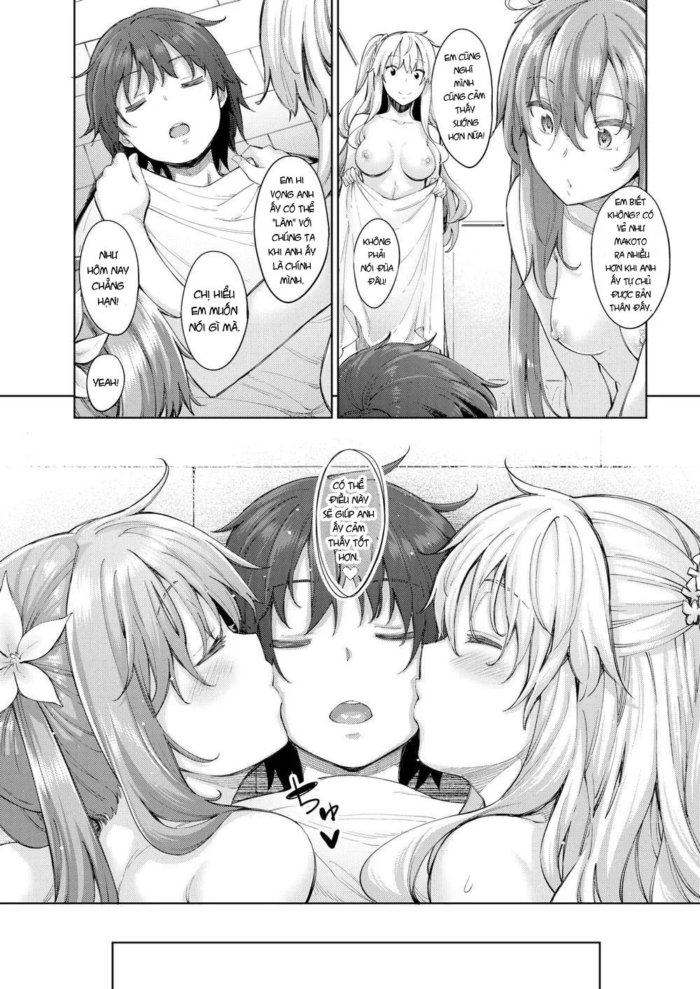 HentaiVN.net - Ảnh 21 - Mỗi mùa một em thôi! [A Sister for Each Season, Shikioriori (姉季折々); Mỗi mùa một em; A sister for each season; Shiki Oriori] - Chap 2.5