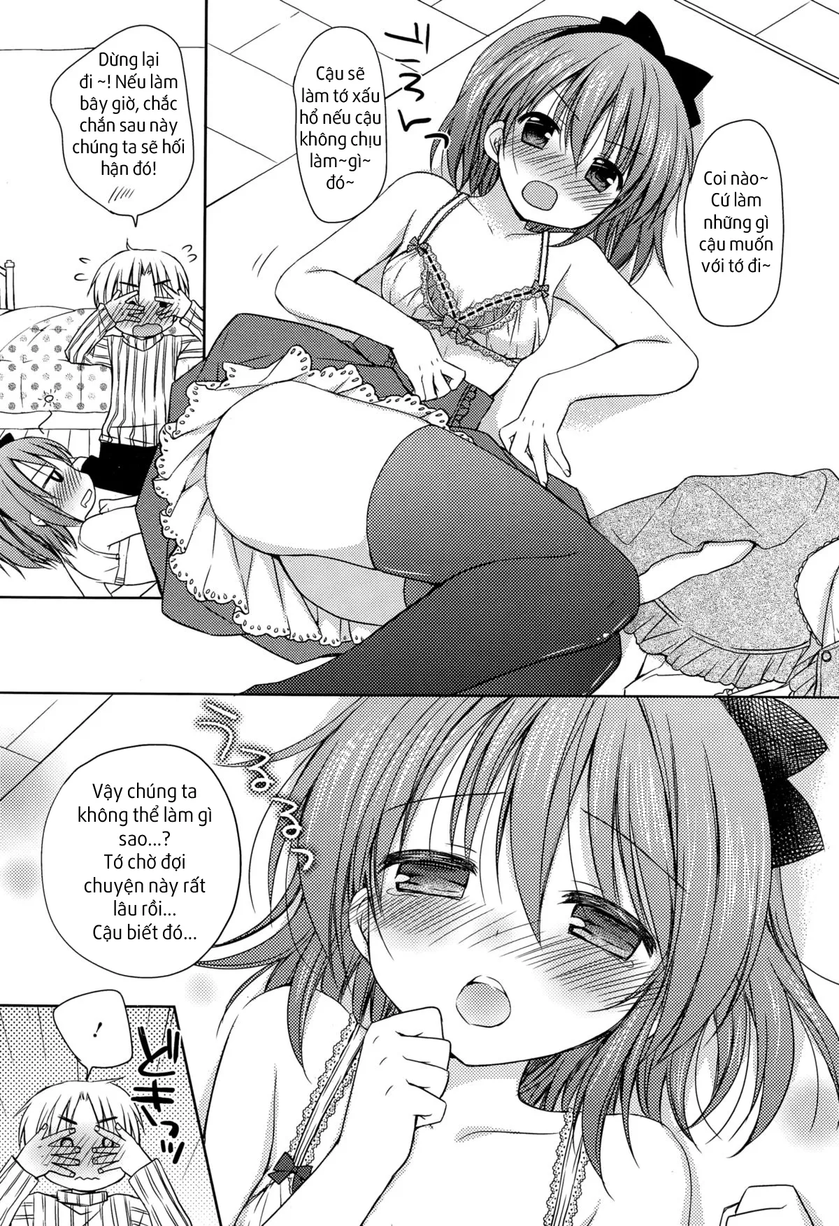 HentaiVN.net - Ảnh 5 - Onnanoko wa Matteru no - Oneshot