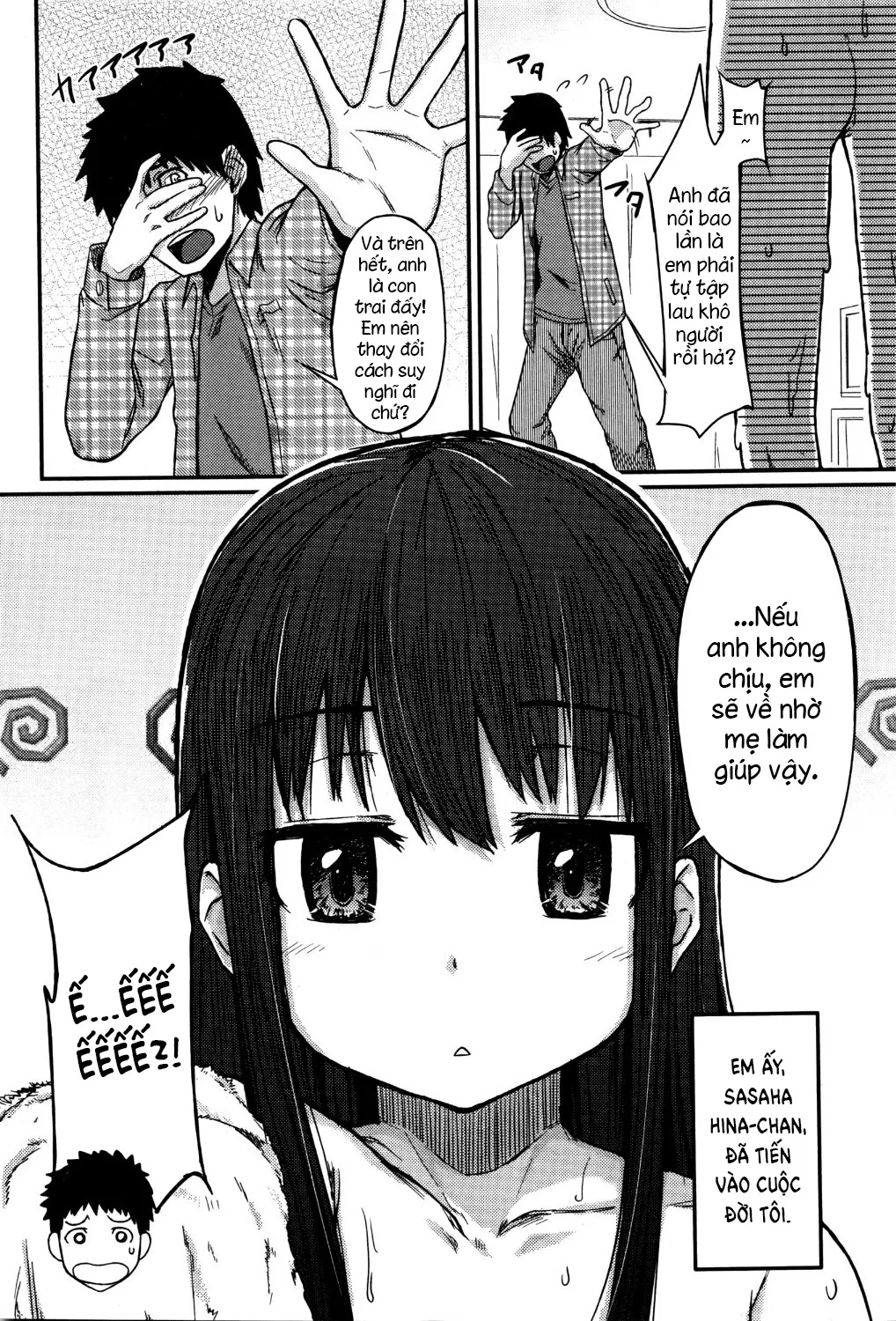 HentaiVN.net - Ảnh 3 - The Cousin at the Landlady's [Ooya-san no Ie no Itoko-san] - Oneshot