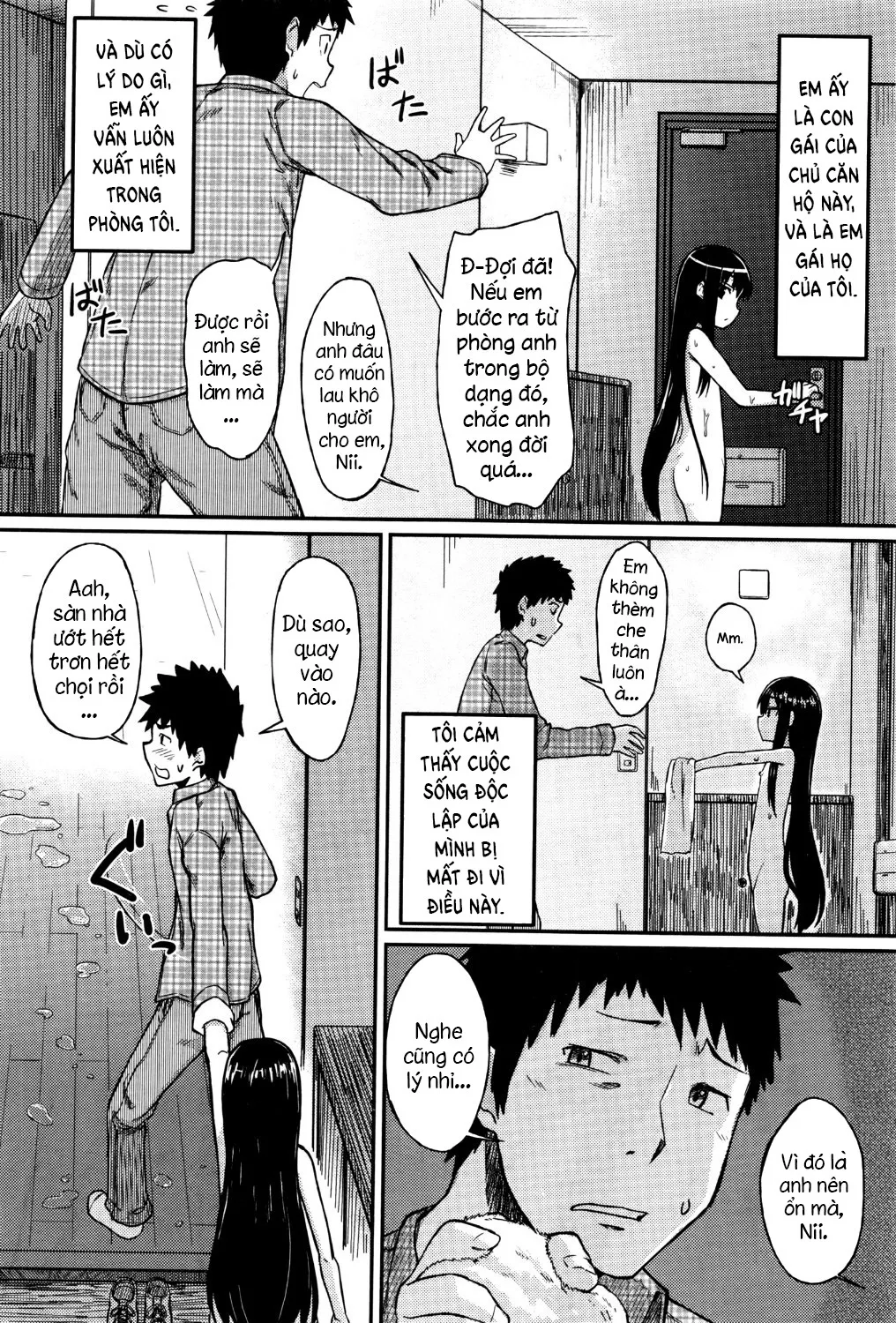 HentaiVN.net - Ảnh 4 - The Cousin at the Landlady's [Ooya-san no Ie no Itoko-san] - Oneshot