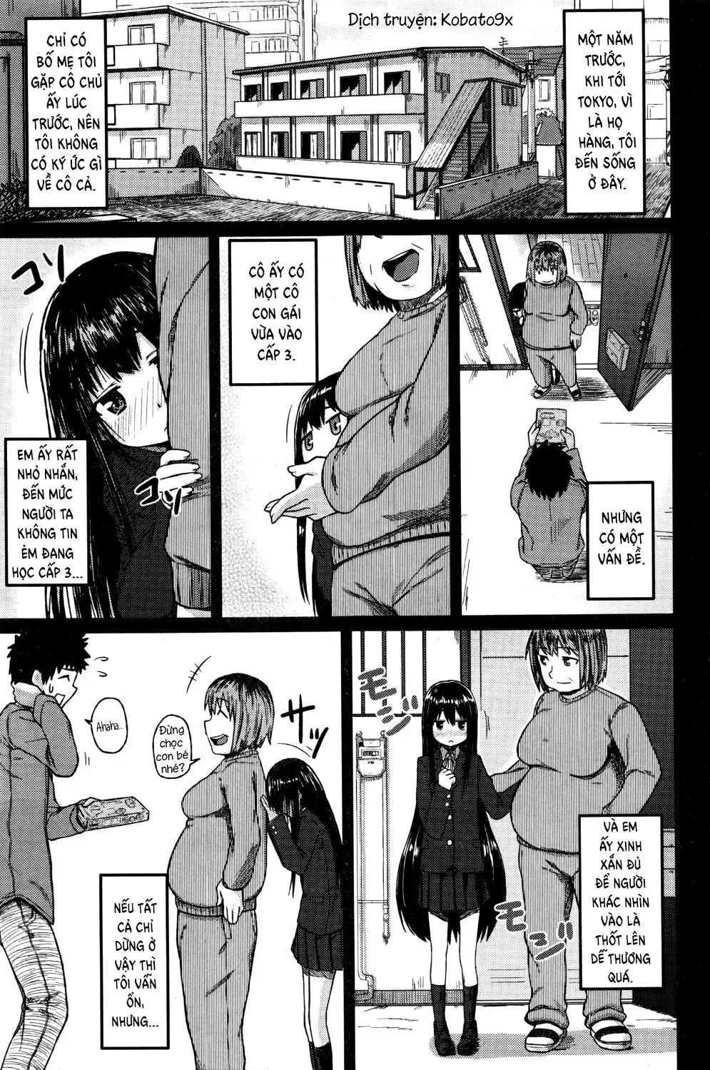 HentaiVN.net - Ảnh 5 - The Cousin at the Landlady's [Ooya-san no Ie no Itoko-san] - Oneshot