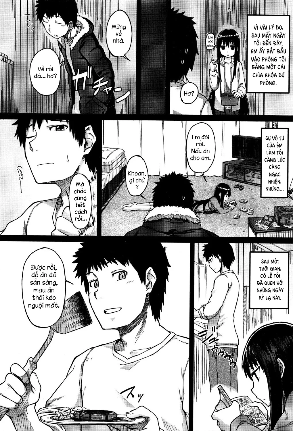 HentaiVN.net - Ảnh 6 - The Cousin at the Landlady's [Ooya-san no Ie no Itoko-san] - Oneshot