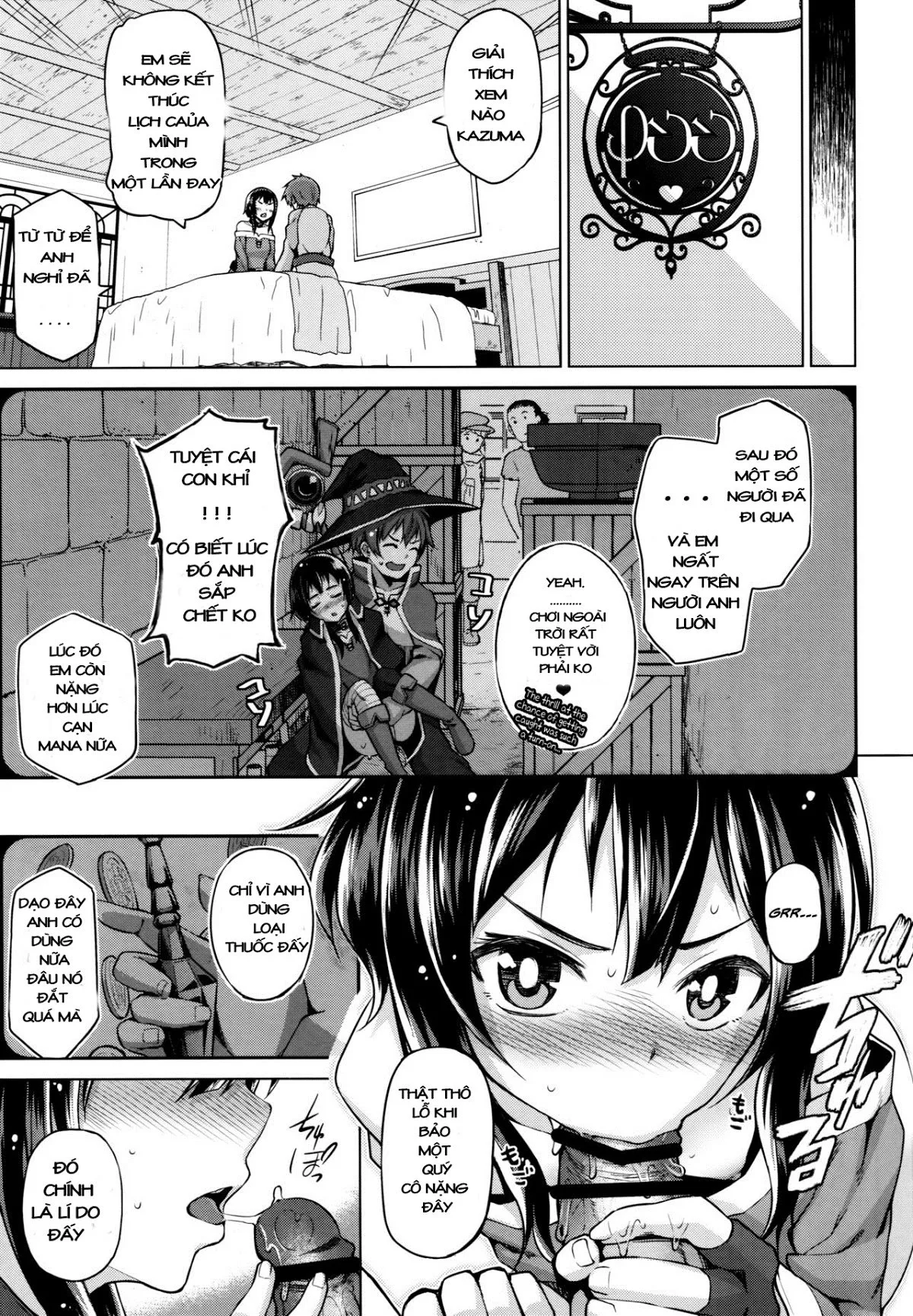 HentaiVN.net - Ảnh 12 - Kono Bakuretsu Musume ni Motto Ecstasy o!! (Kono Subarashii Sekai ni Syukufuku o!) - Oneshot