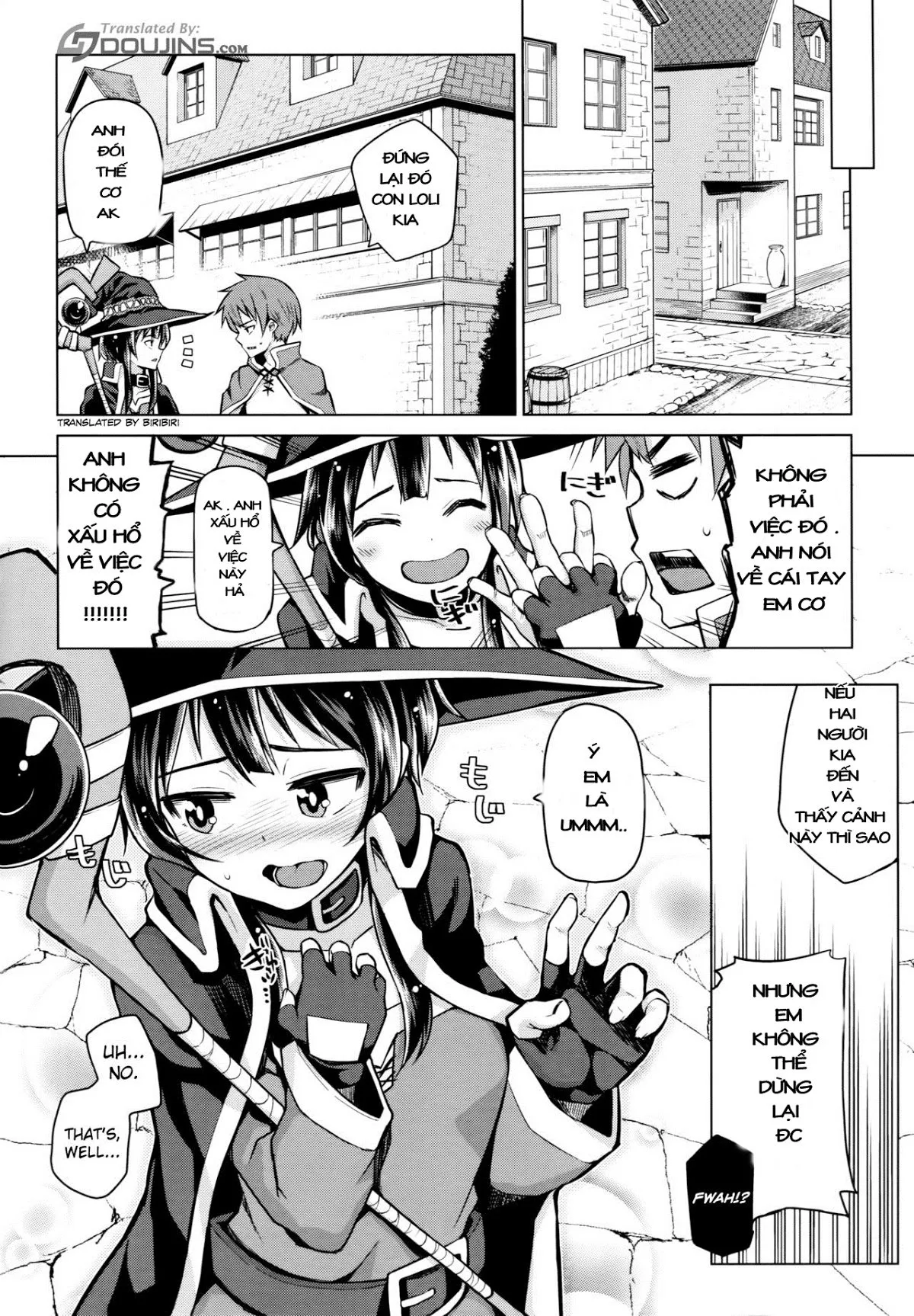 HentaiVN.net - Ảnh 6 - Kono Bakuretsu Musume ni Motto Ecstasy o!! (Kono Subarashii Sekai ni Syukufuku o!) - Oneshot