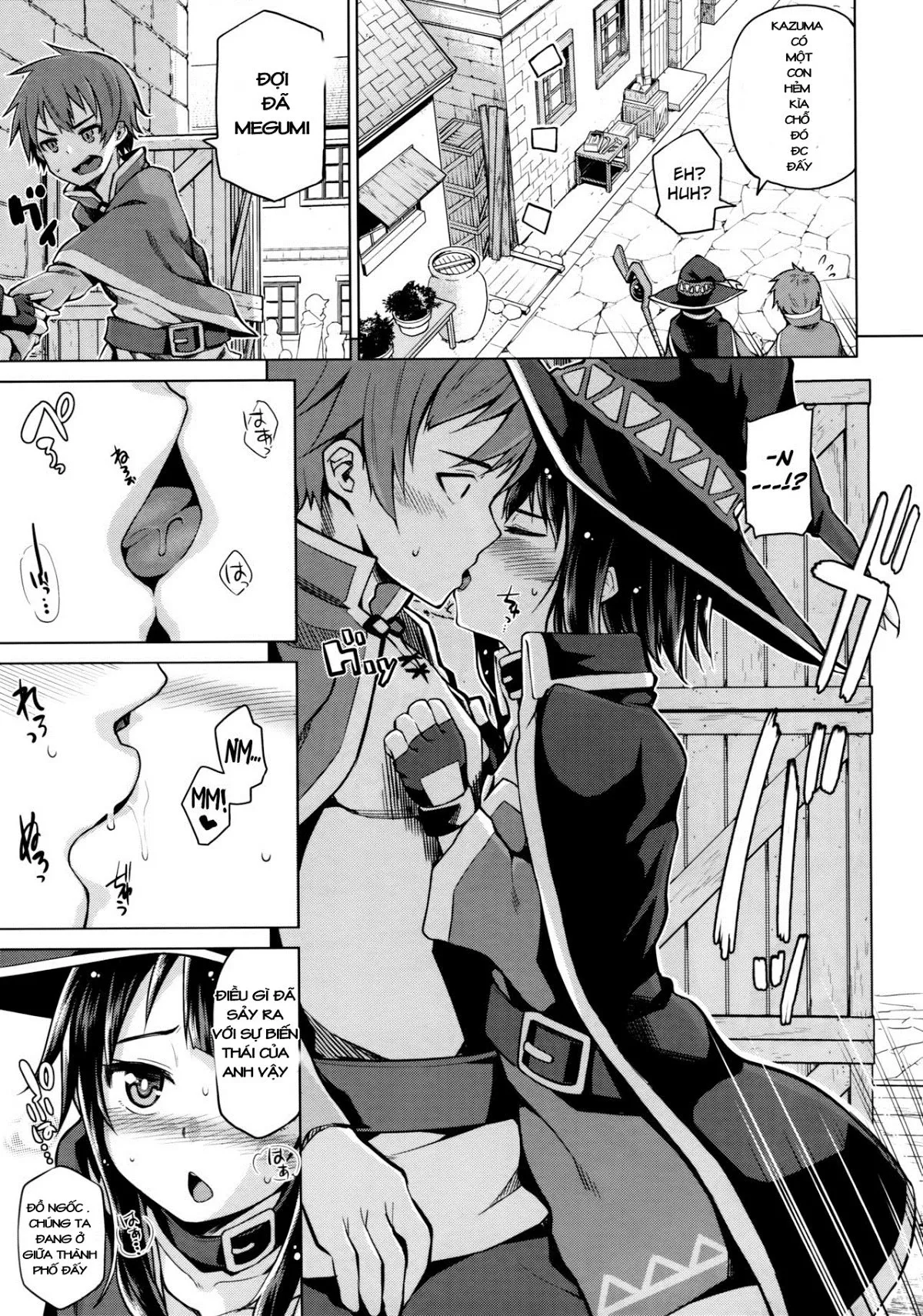 HentaiVN.net - Ảnh 7 - Kono Bakuretsu Musume ni Motto Ecstasy o!! (Kono Subarashii Sekai ni Syukufuku o!) - Oneshot