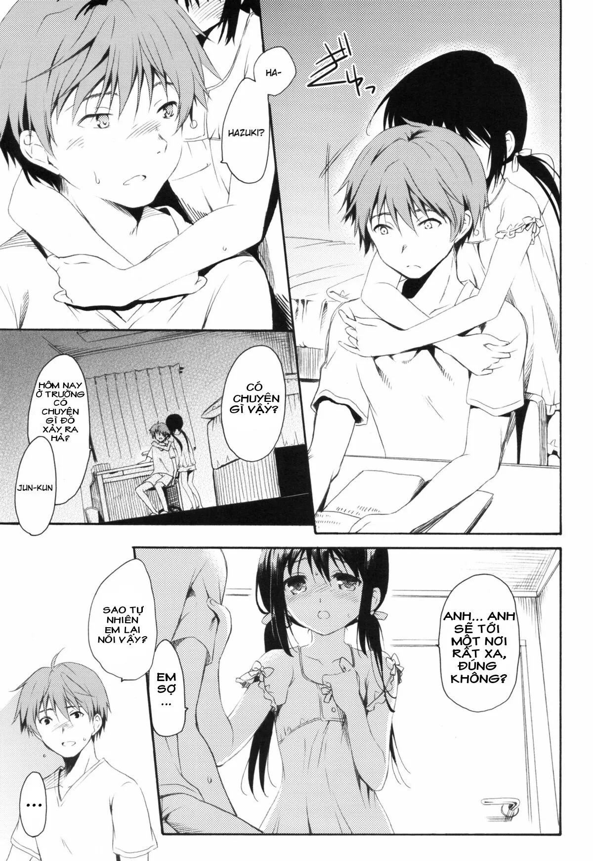 HentaiVN.net - Ảnh 12 - Kỳ nghỉ hè của tôi và anh trai [Shunka - Watashi to Ani no Natsuyasumi; 瞬夏─私と兄の夏休み] - Oneshot