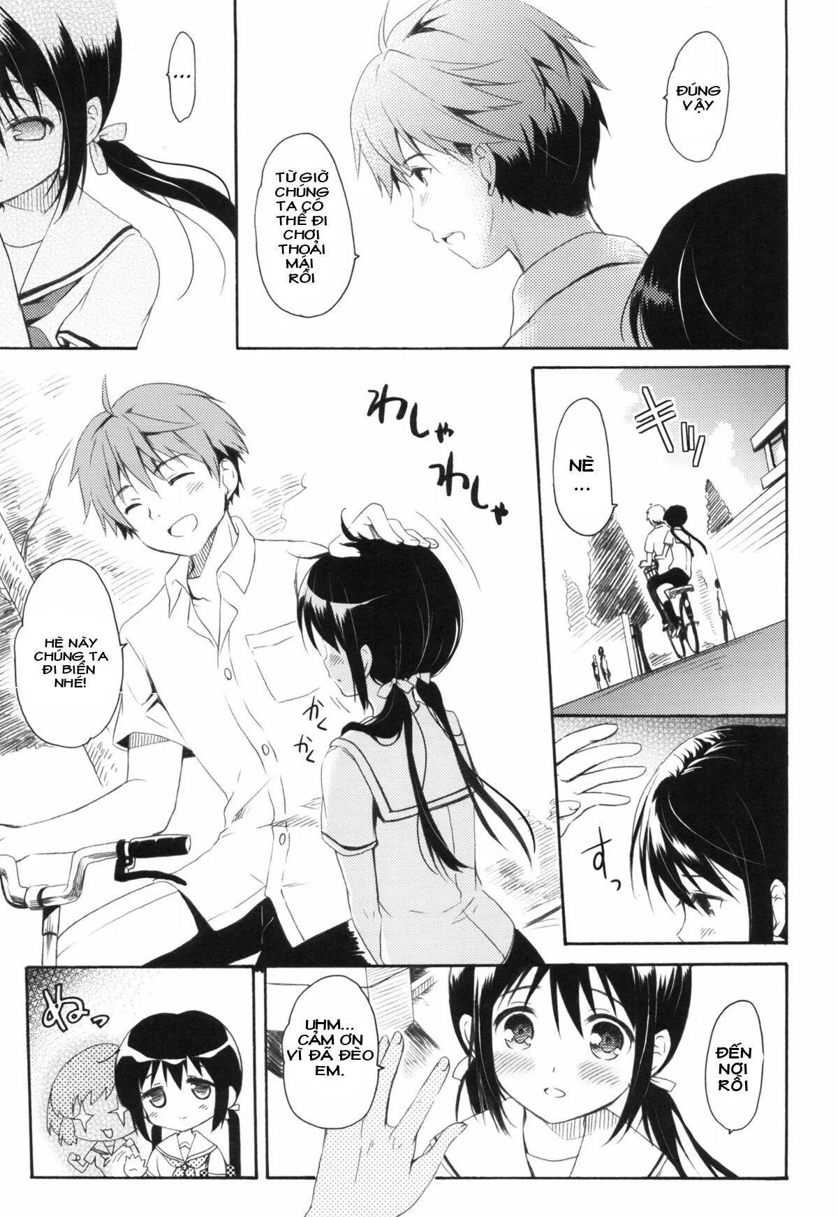 HentaiVN.net - Ảnh 8 - Kỳ nghỉ hè của tôi và anh trai [Shunka - Watashi to Ani no Natsuyasumi; 瞬夏─私と兄の夏休み] - Oneshot