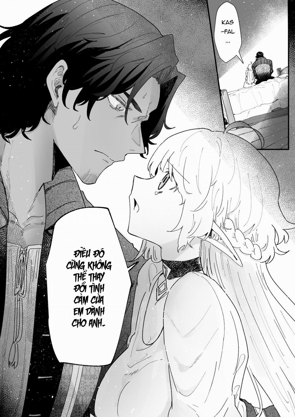 HentaiVN.net - Ảnh 11 - Yêu Em 1000 Năm [Ichisennen no Ai o Shinjite, Believe in One Thousand Years of Love] - Chap 3.1