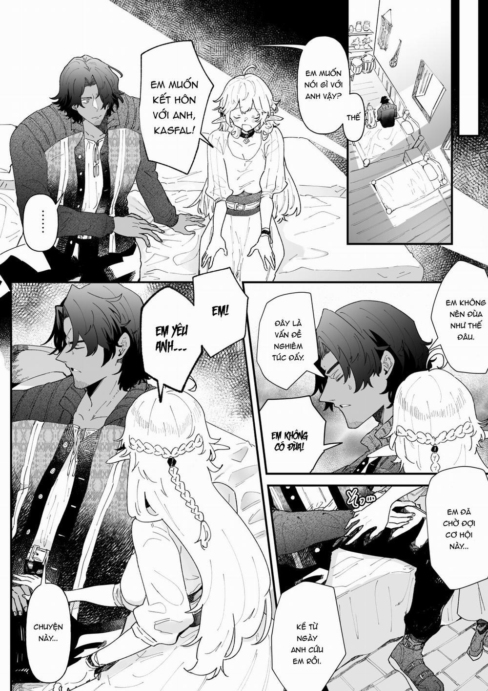 HentaiVN.net - Ảnh 8 - Yêu Em 1000 Năm [Ichisennen no Ai o Shinjite, Believe in One Thousand Years of Love] - Chap 3.1