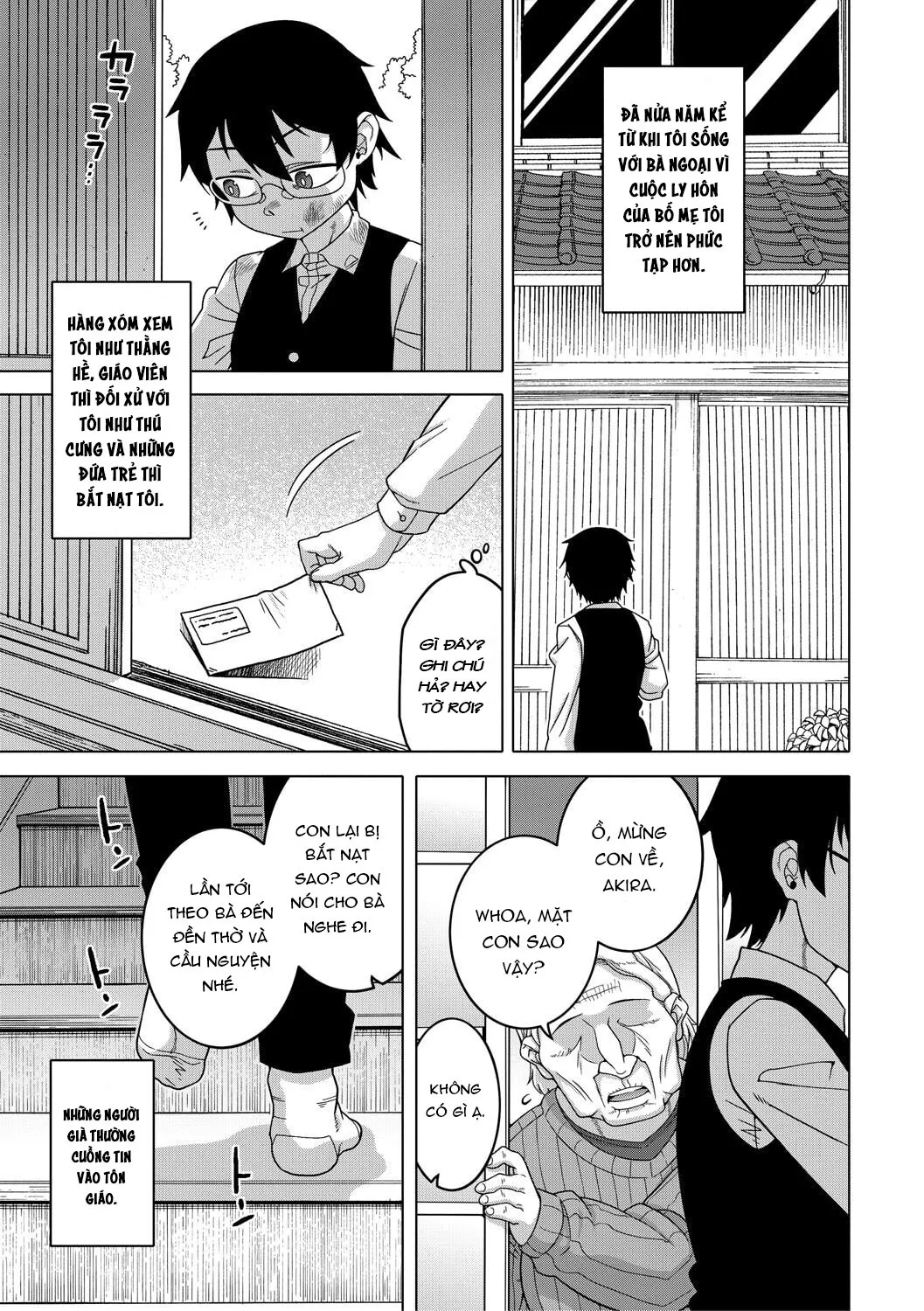 HentaiVN.net - Ảnh 7 - Kami-sama no Tsukurikata [Kyouso-sama no Tsukurikata; The Making of a Cult Leader;] - Chap 1