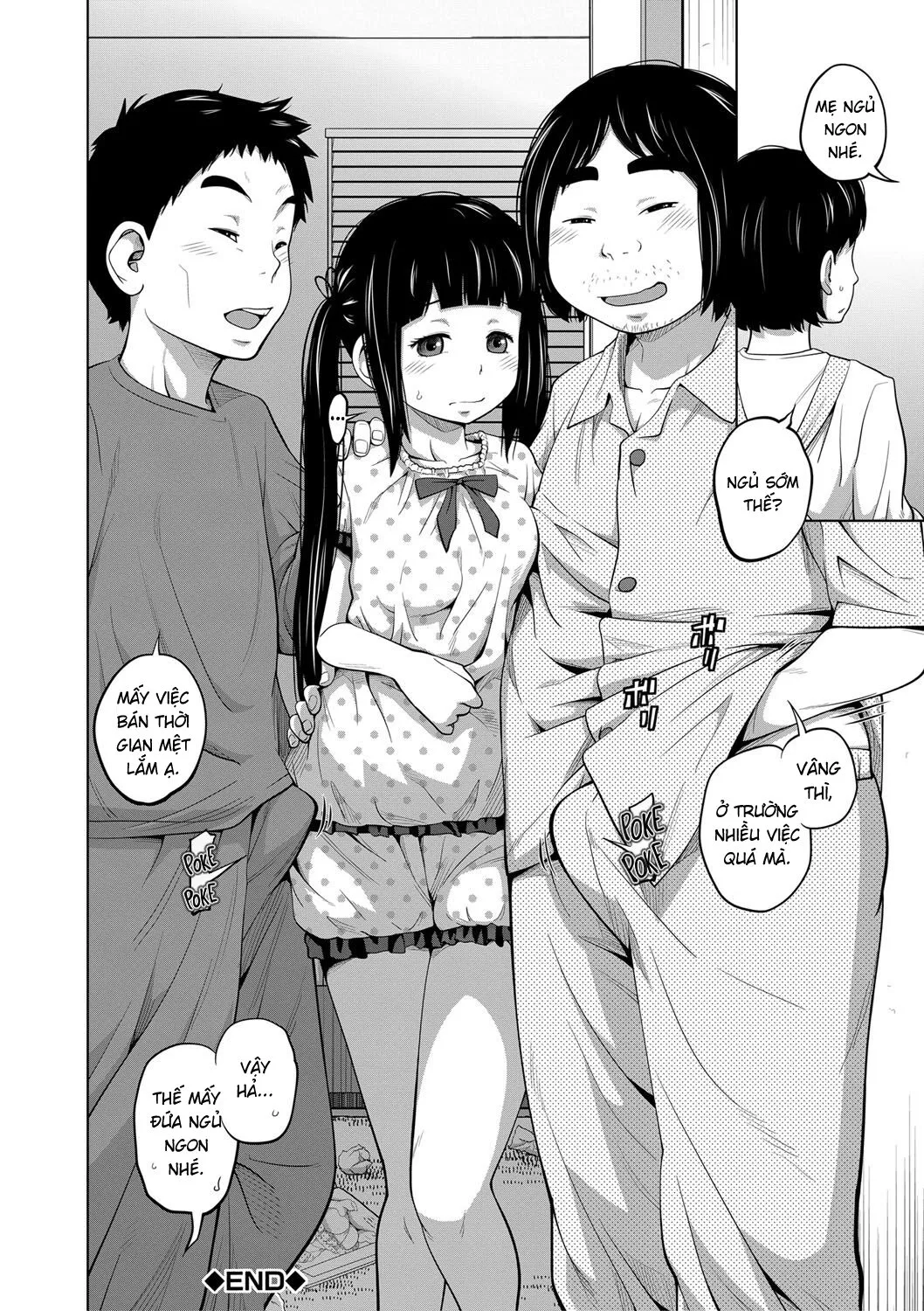 HentaiVN.net - Ảnh 21 - Câu chuyện về ba anh em [Nakayoshi 3 Kyoudai] - Oneshot