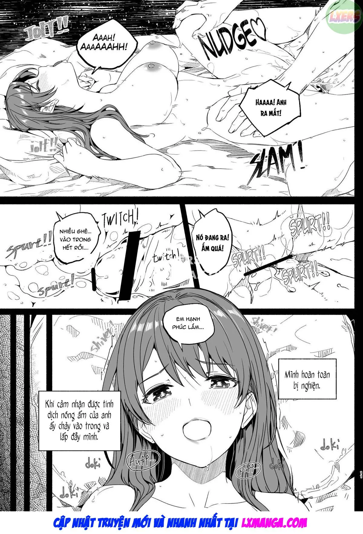 HentaiVN.net - Ảnh 10 - Until Married Woman Conceives Seed [Hitozuma ga Zon o Haramu made] - Oneshot