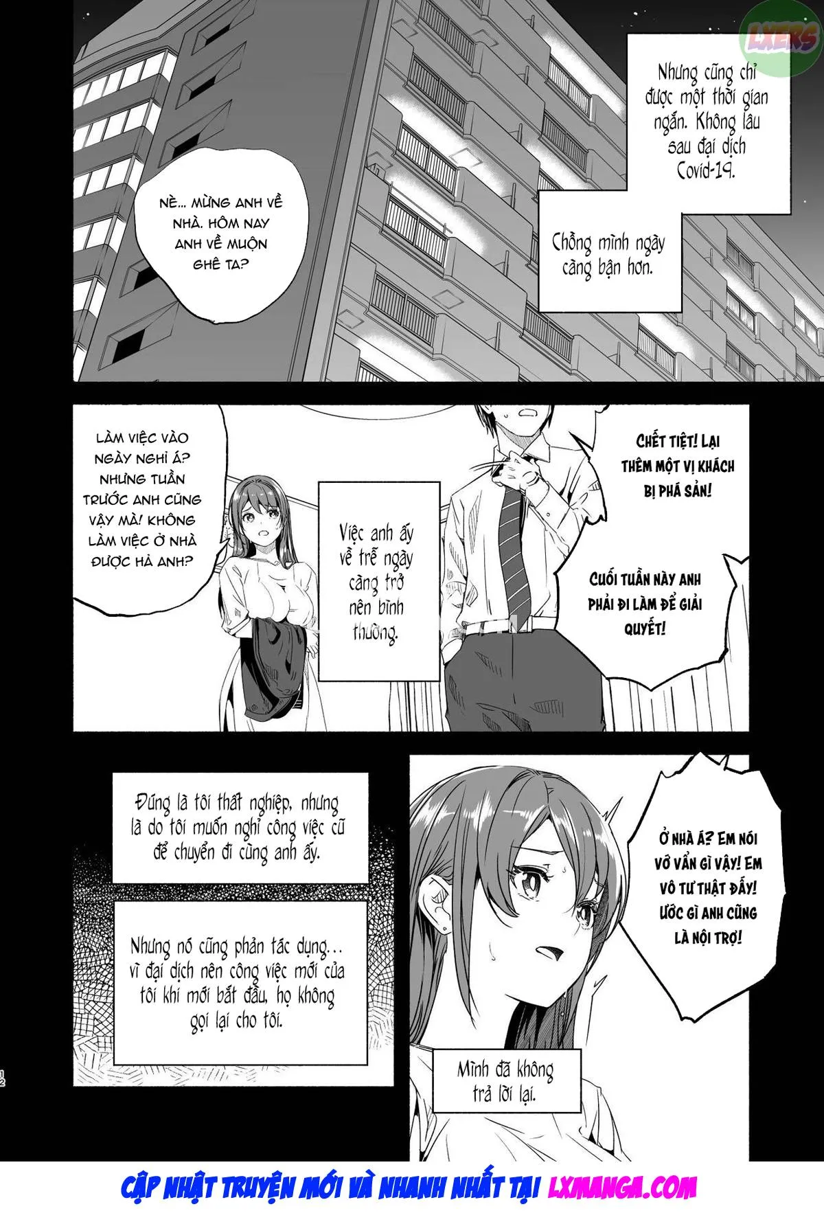 HentaiVN.net - Ảnh 11 - Until Married Woman Conceives Seed [Hitozuma ga Zon o Haramu made] - Oneshot