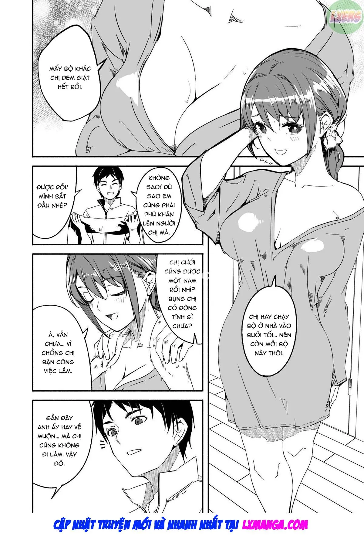 HentaiVN.net - Ảnh 17 - Until Married Woman Conceives Seed [Hitozuma ga Zon o Haramu made] - Oneshot