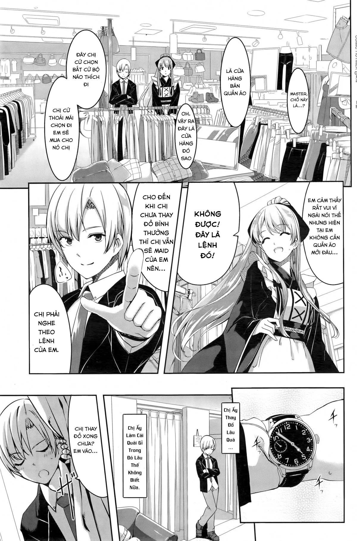 HentaiVN.net - Ảnh 16 - Reika wa Karei na Boku no Maid - Chap 1