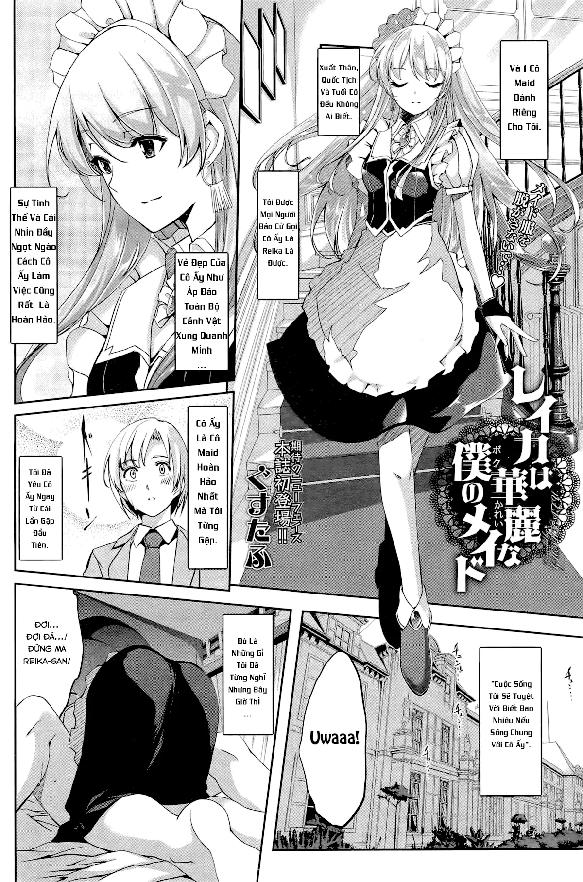 HentaiVN.net - Ảnh 5 - Reika wa Karei na Boku no Maid - Chap 1
