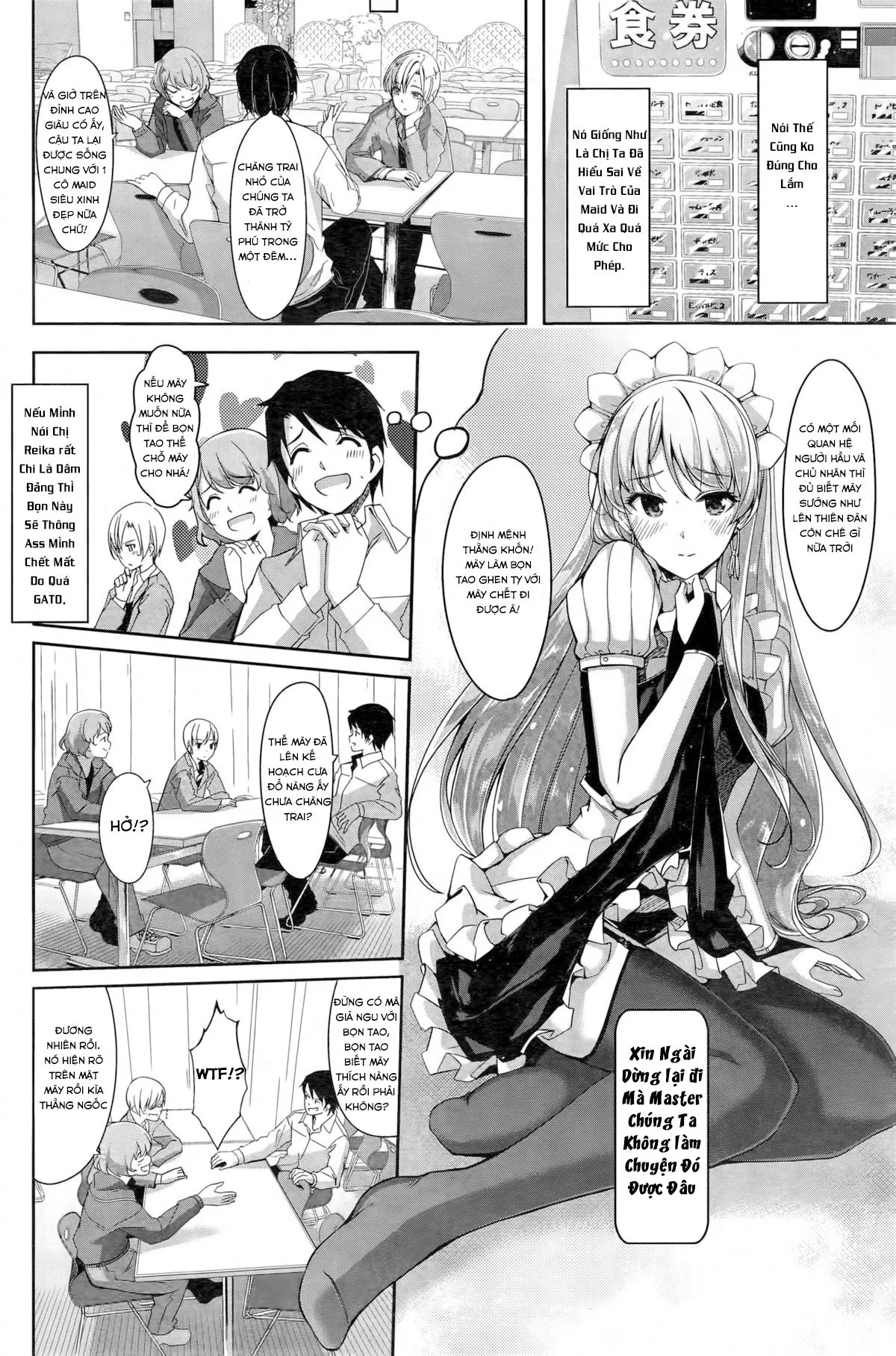 HentaiVN.net - Ảnh 9 - Reika wa Karei na Boku no Maid - Chap 1