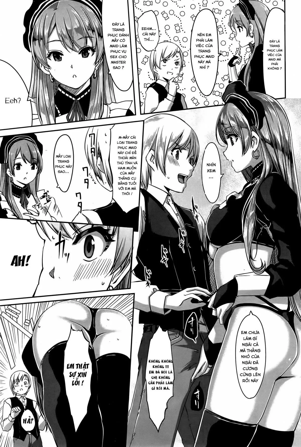 HentaiVN.net - Ảnh 10 - Reika wa Karei na Boku no Maid - Chap 2