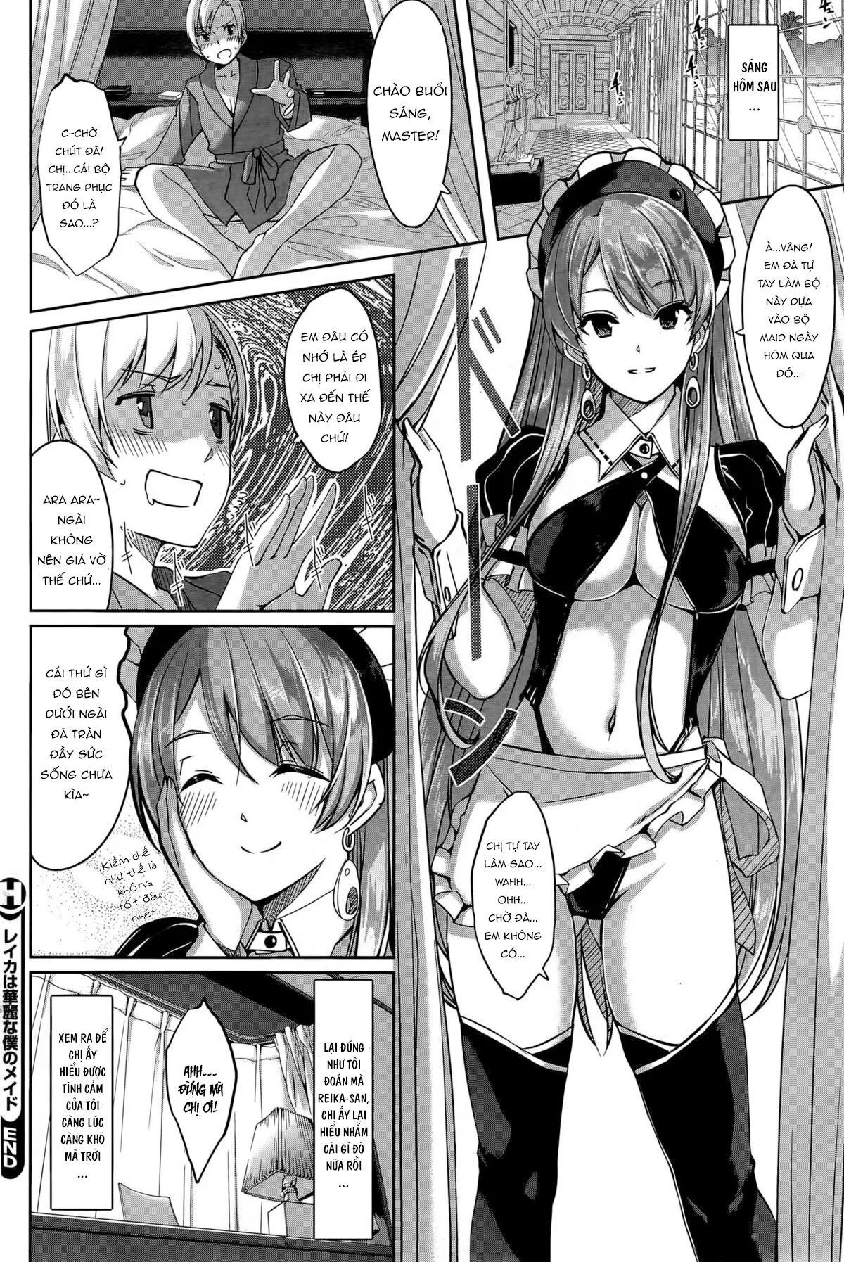 HentaiVN.net - Ảnh 23 - Reika wa Karei na Boku no Maid - Chap 2