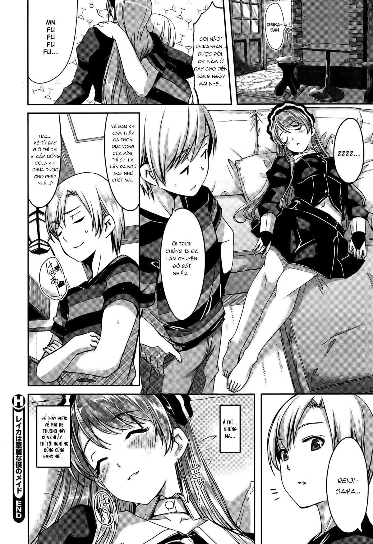 HentaiVN.net - Ảnh 27 - Reika wa Karei na Boku no Maid - Chap 3