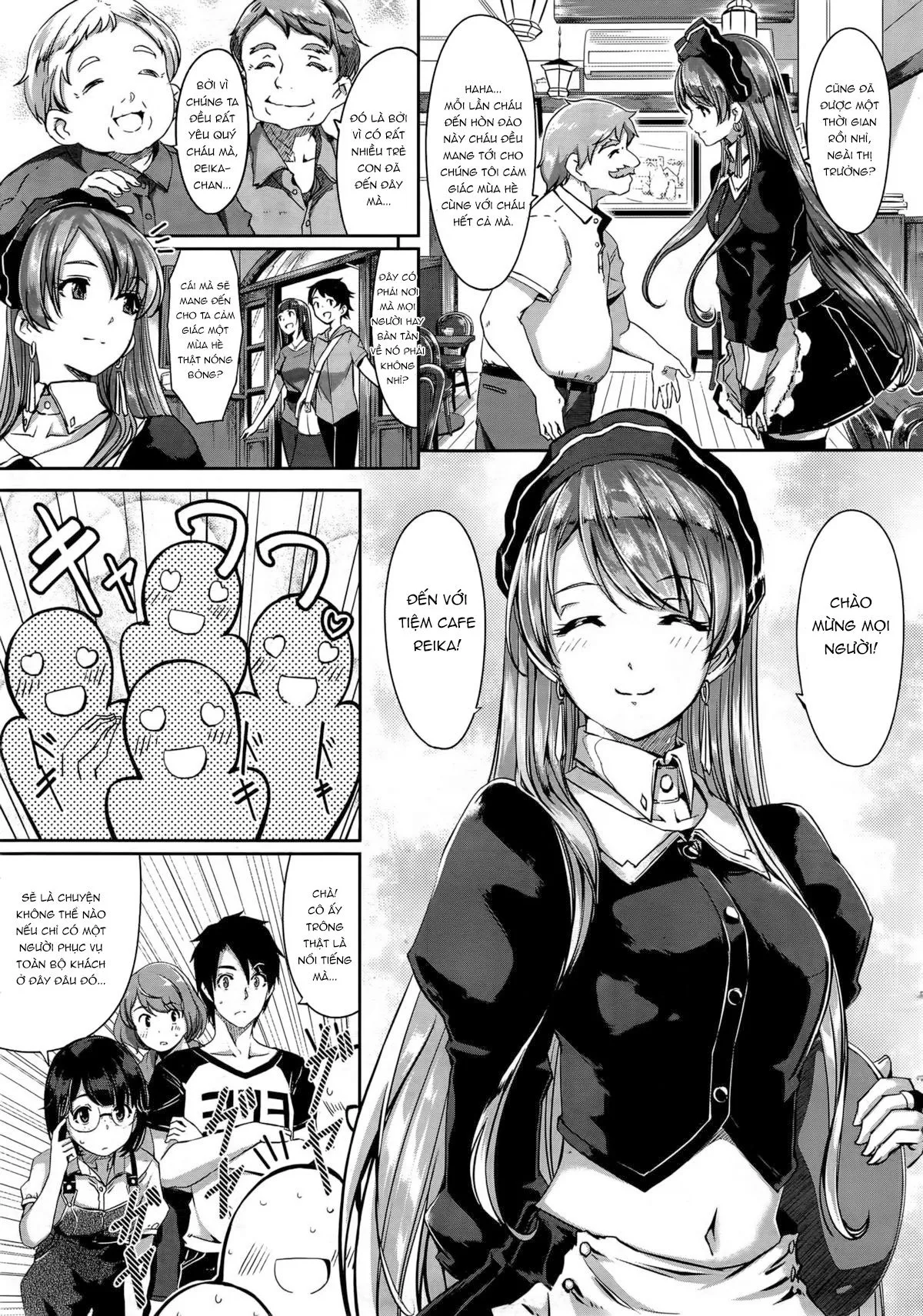 HentaiVN.net - Ảnh 8 - Reika wa Karei na Boku no Maid - Chap 3