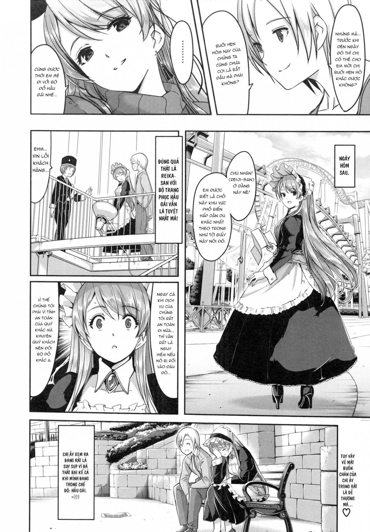 HentaiVN.net - Ảnh 25 - Reika wa Karei na Boku no Maid - Chap 4