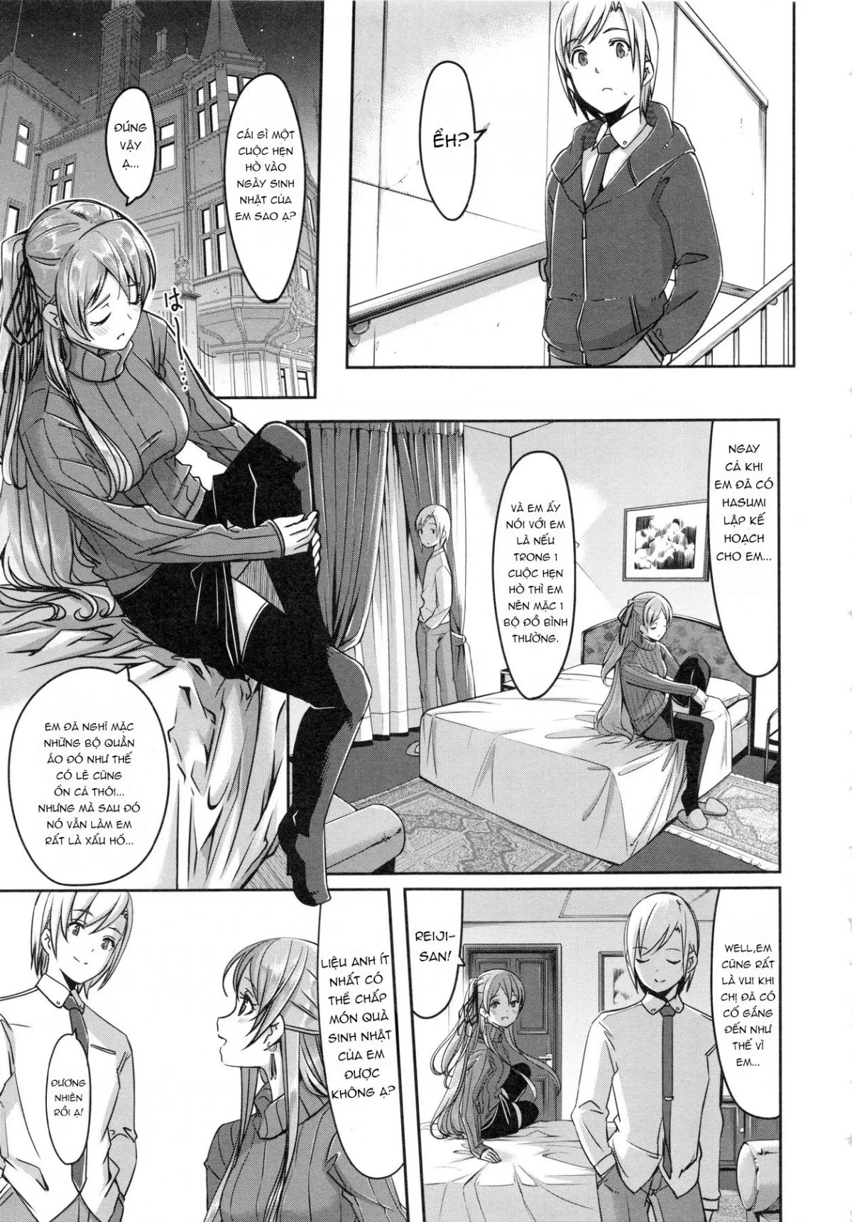 HentaiVN.net - Ảnh 6 - Reika wa Karei na Boku no Maid - Chap 4