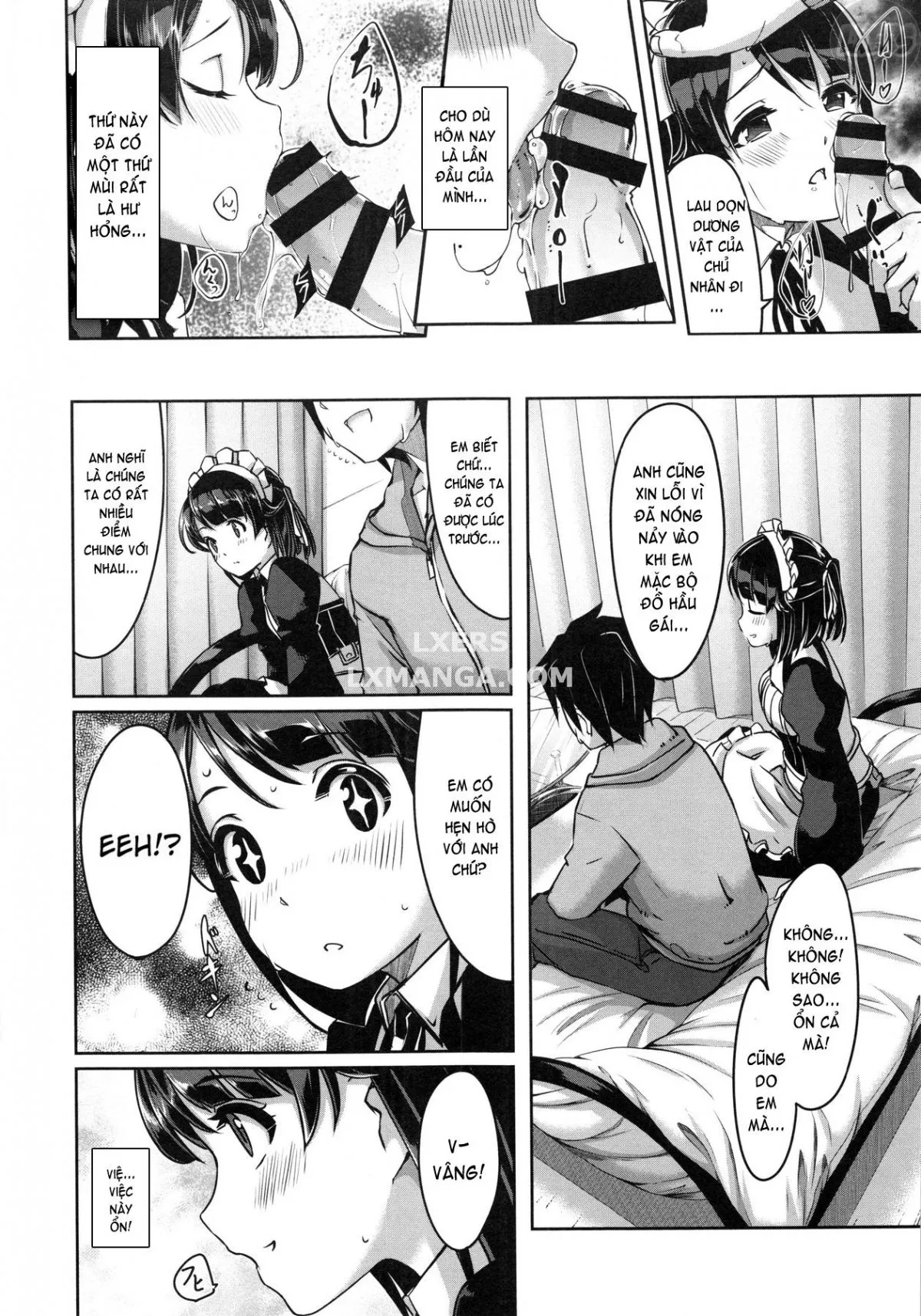 HentaiVN.net - Ảnh 21 - Reika wa Karei na Boku no Maid - Chap 5