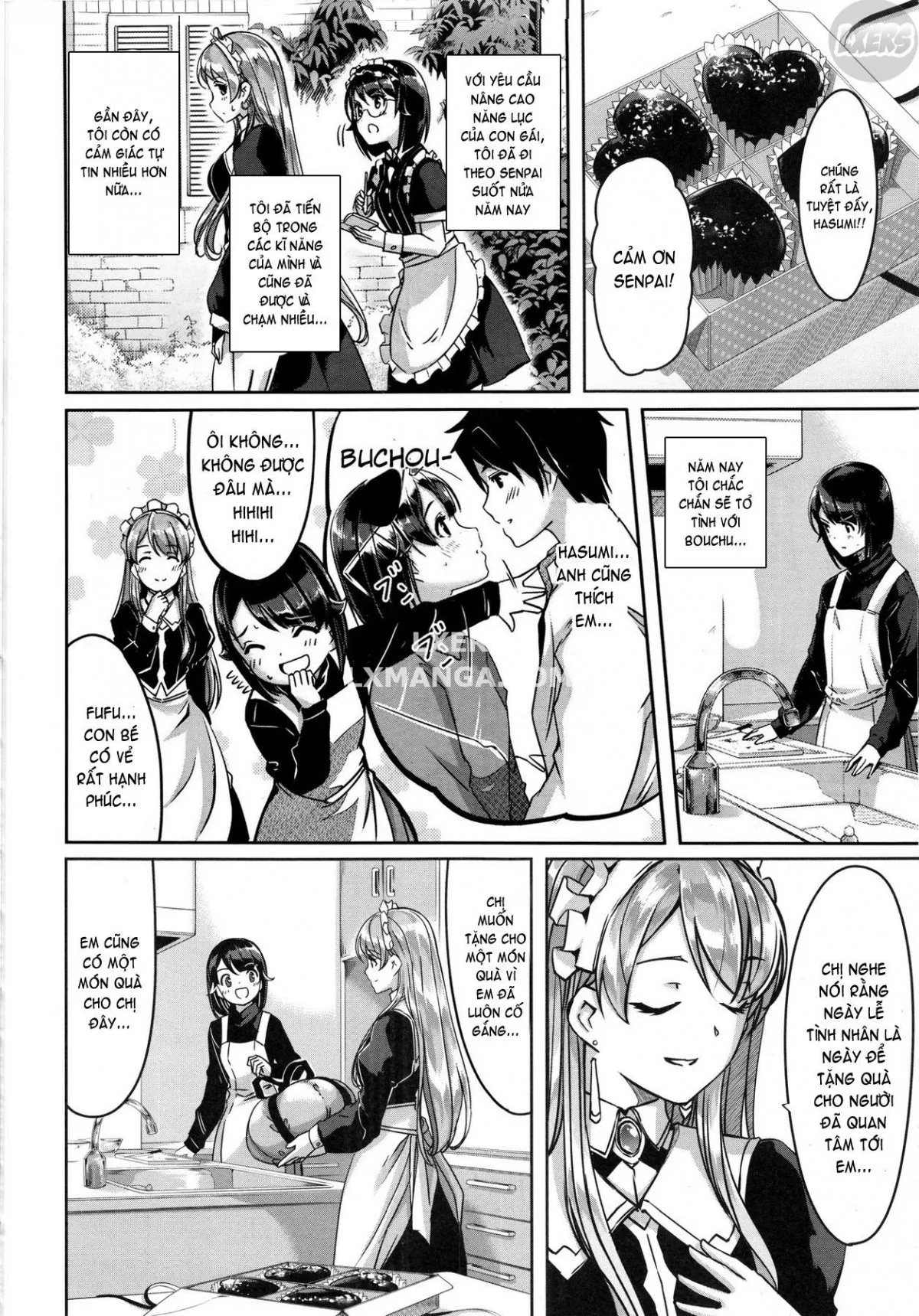 HentaiVN.net - Ảnh 3 - Reika wa Karei na Boku no Maid - Chap 5