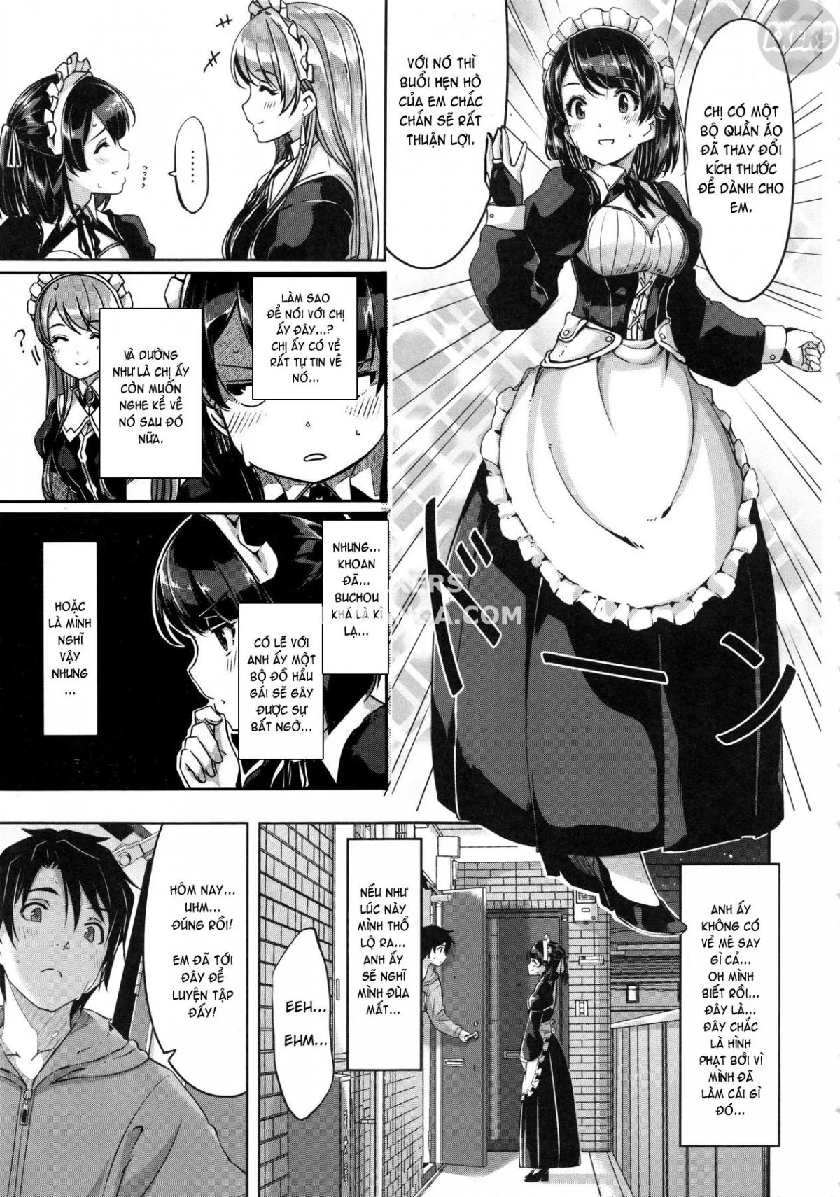 HentaiVN.net - Ảnh 4 - Reika wa Karei na Boku no Maid - Chap 5