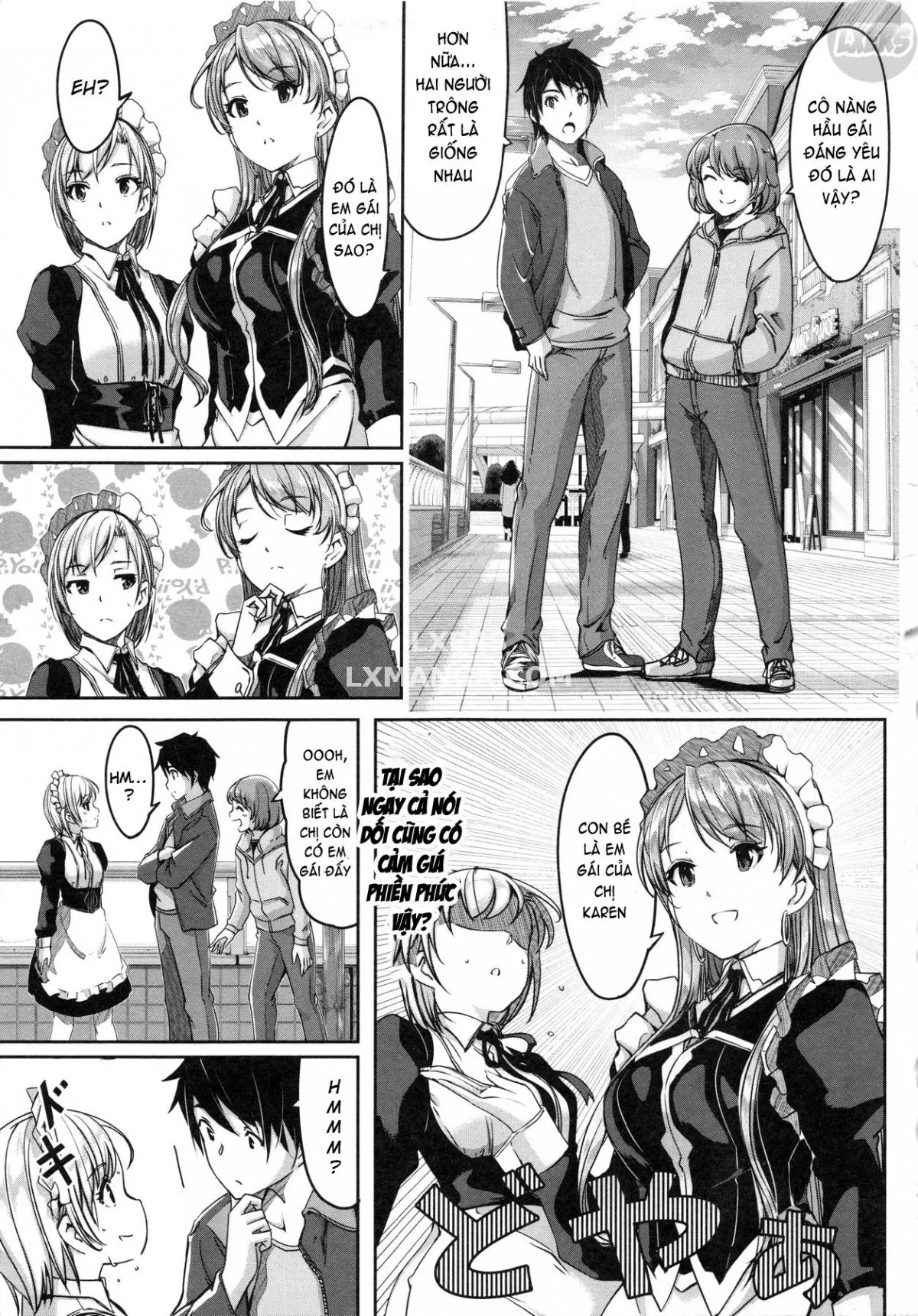HentaiVN.net - Ảnh 4 - Reika wa Karei na Boku no Maid - Chap 6