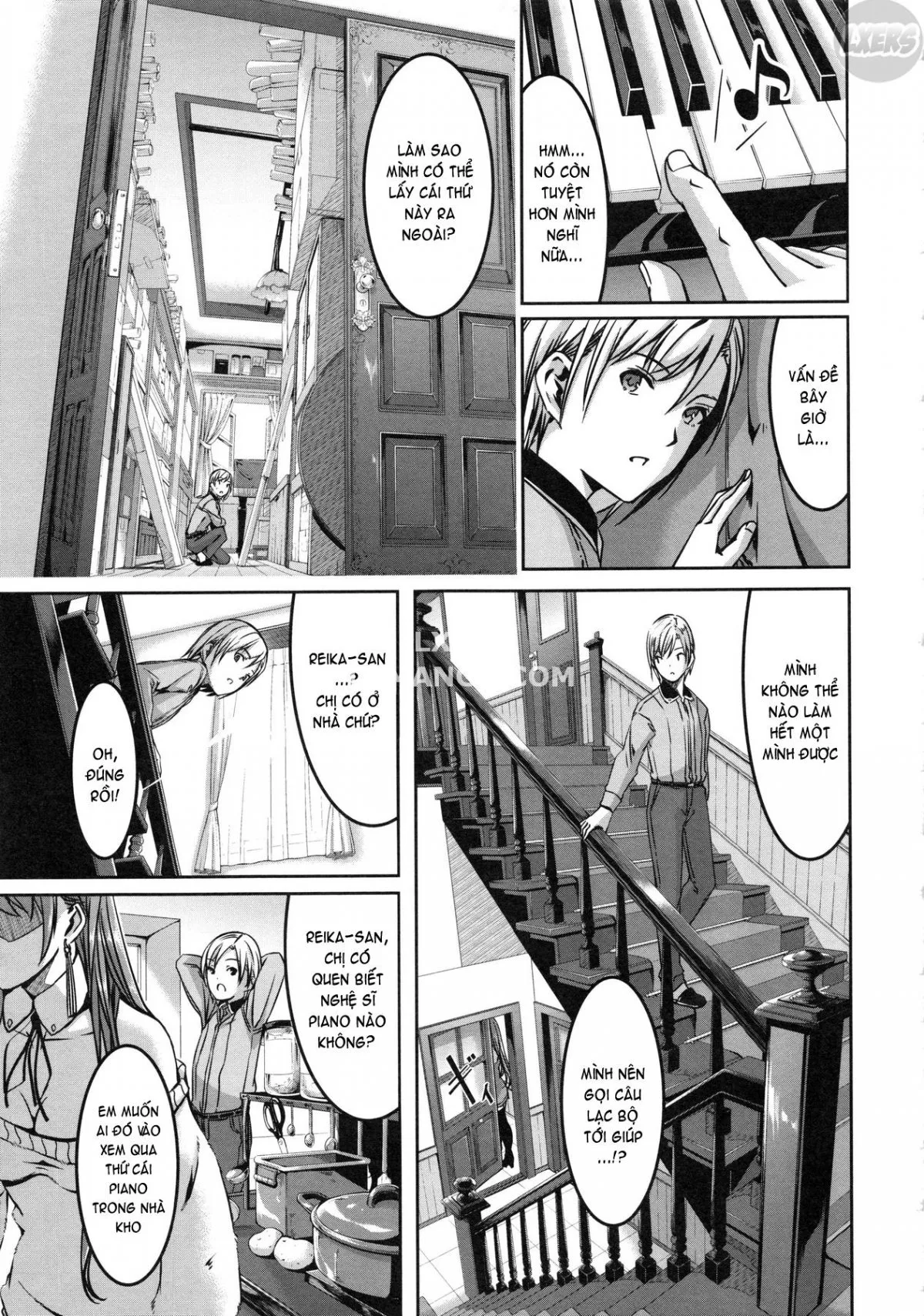 HentaiVN.net - Ảnh 4 - Reika wa Karei na Boku no Maid - Chap 8