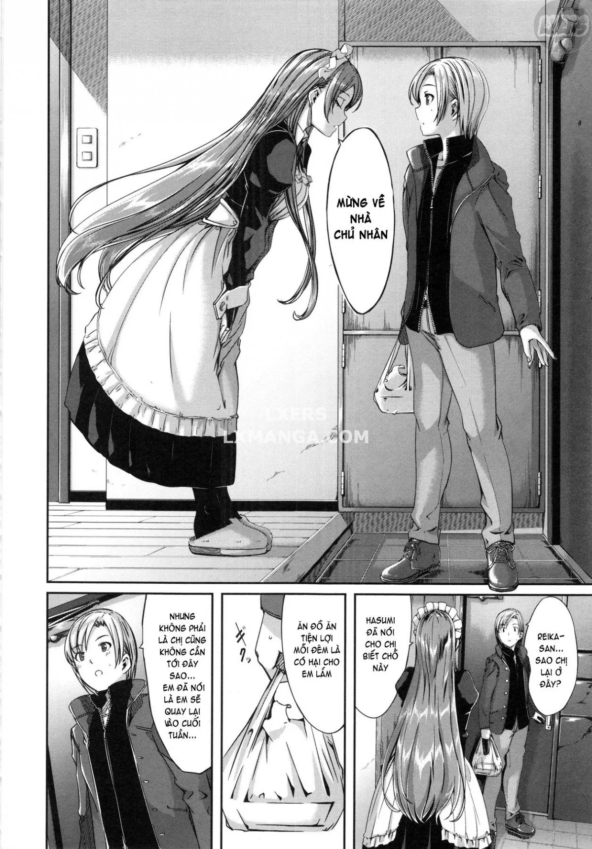 HentaiVN.net - Ảnh 7 - Reika wa Karei na Boku no Maid - Chap 9