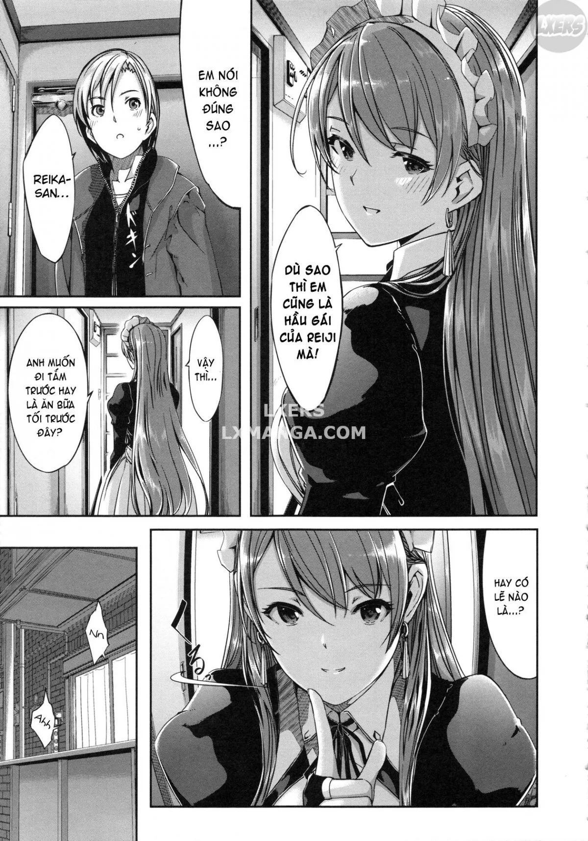 HentaiVN.net - Ảnh 8 - Reika wa Karei na Boku no Maid - Chap 9