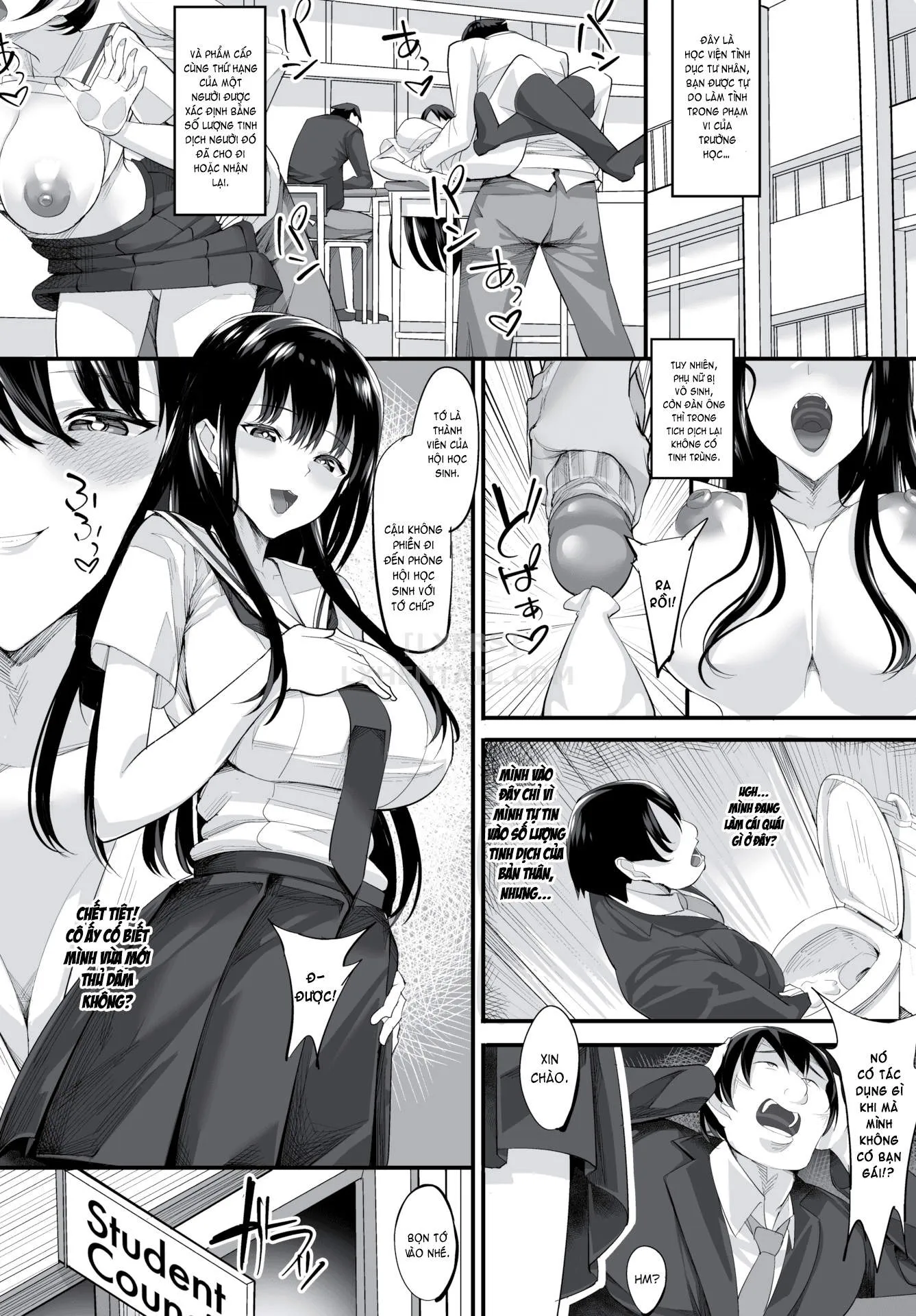 HentaiVN.net - Ảnh 6 - That Time I Creampied Everybody and Turned the Whole School Into My Harem - Chap 1