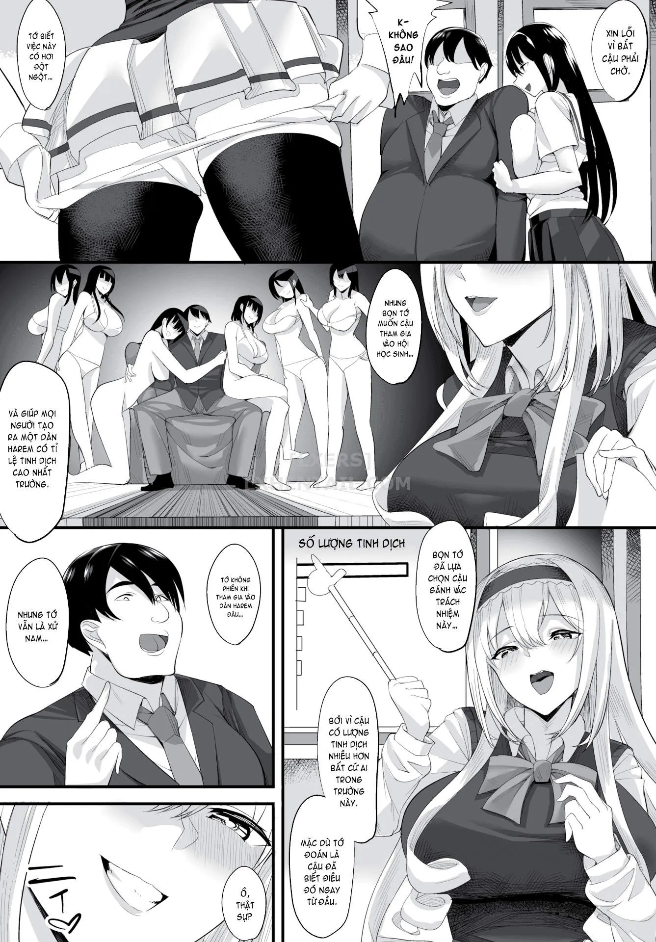 HentaiVN.net - Ảnh 8 - That Time I Creampied Everybody and Turned the Whole School Into My Harem - Chap 1