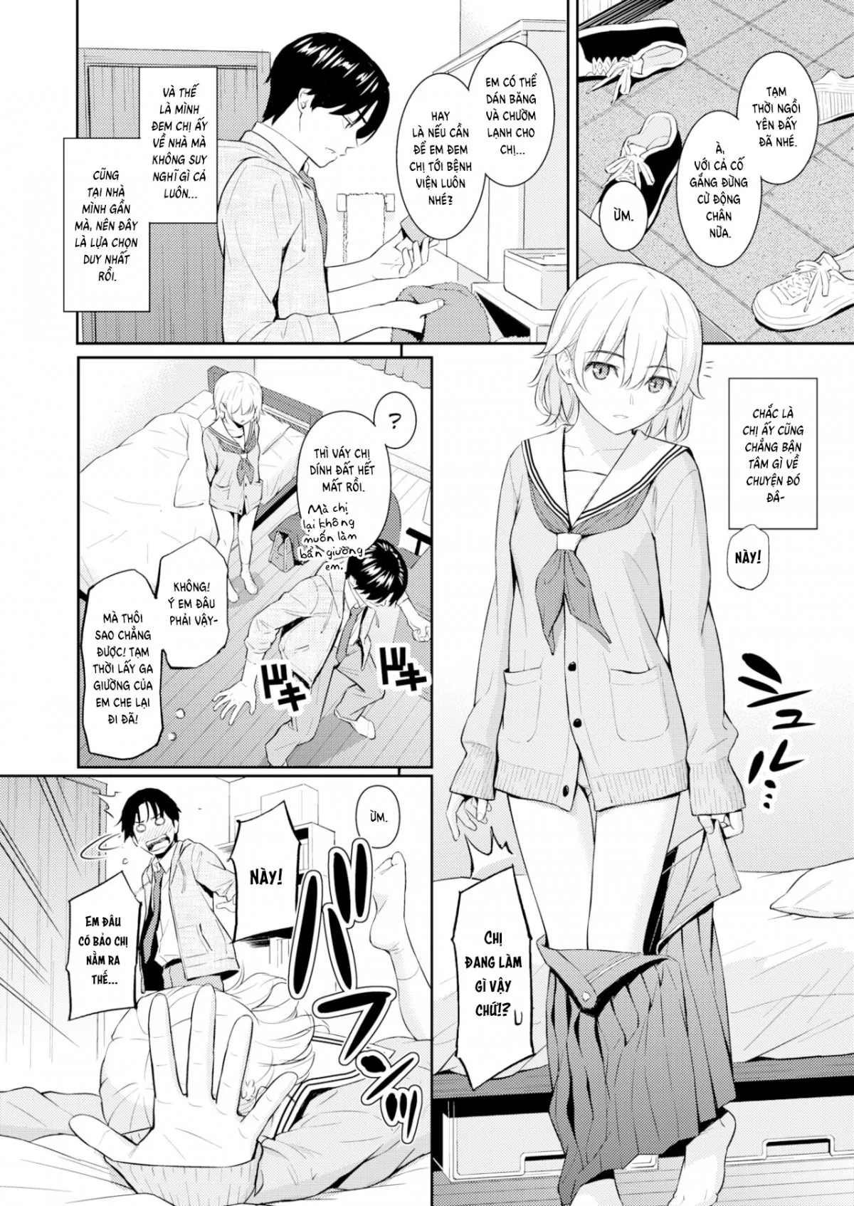 HentaiVN.net - Ảnh 10 - Màu trắng tinh khôi - Oneshot