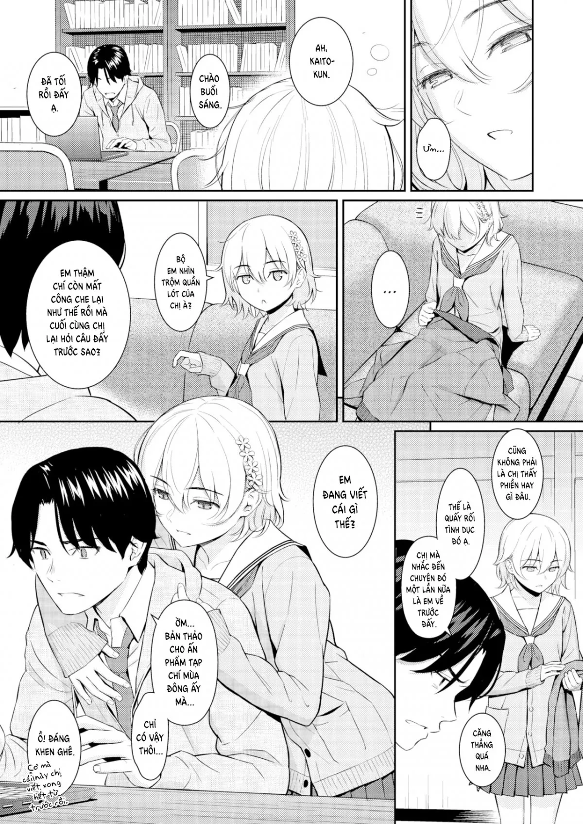 HentaiVN.net - Ảnh 5 - Màu trắng tinh khôi - Oneshot