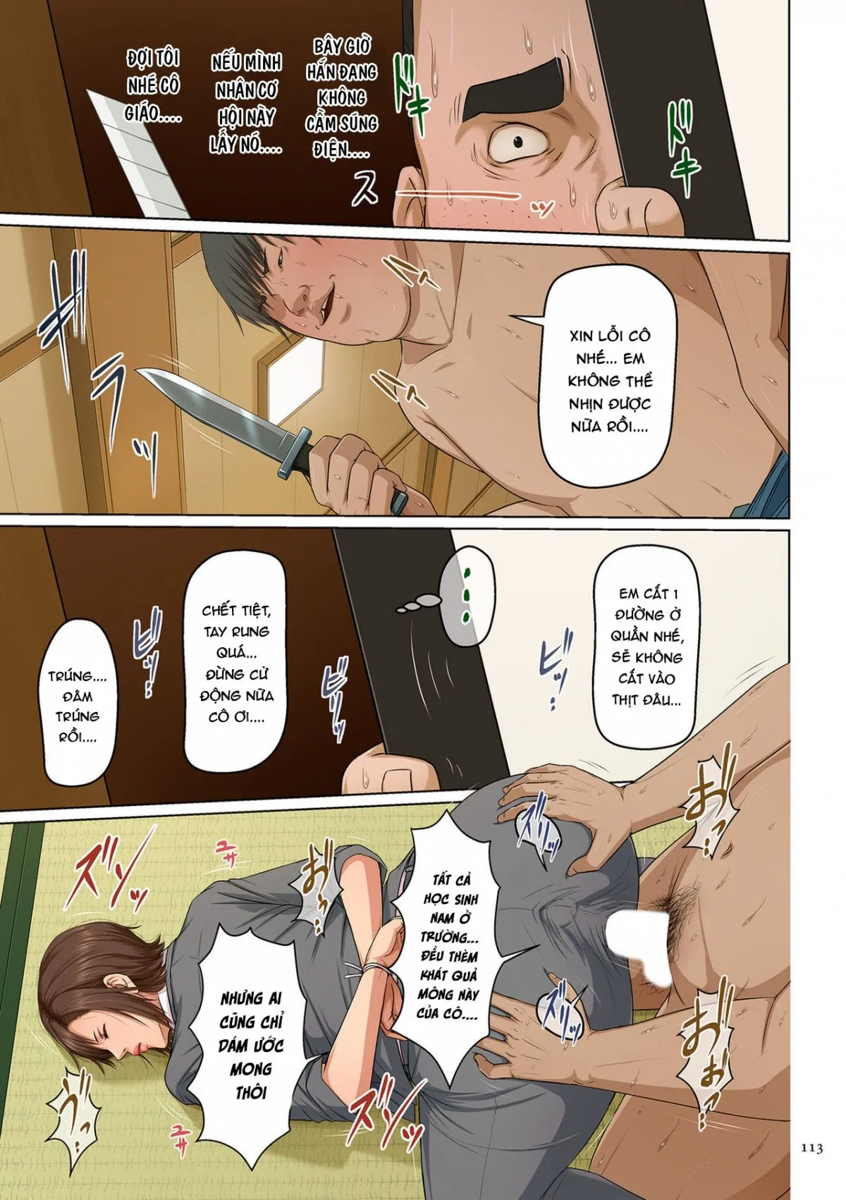 HentaiVN.net - Ảnh 12 - Karamitsuku Shisen 3 - Chap 5