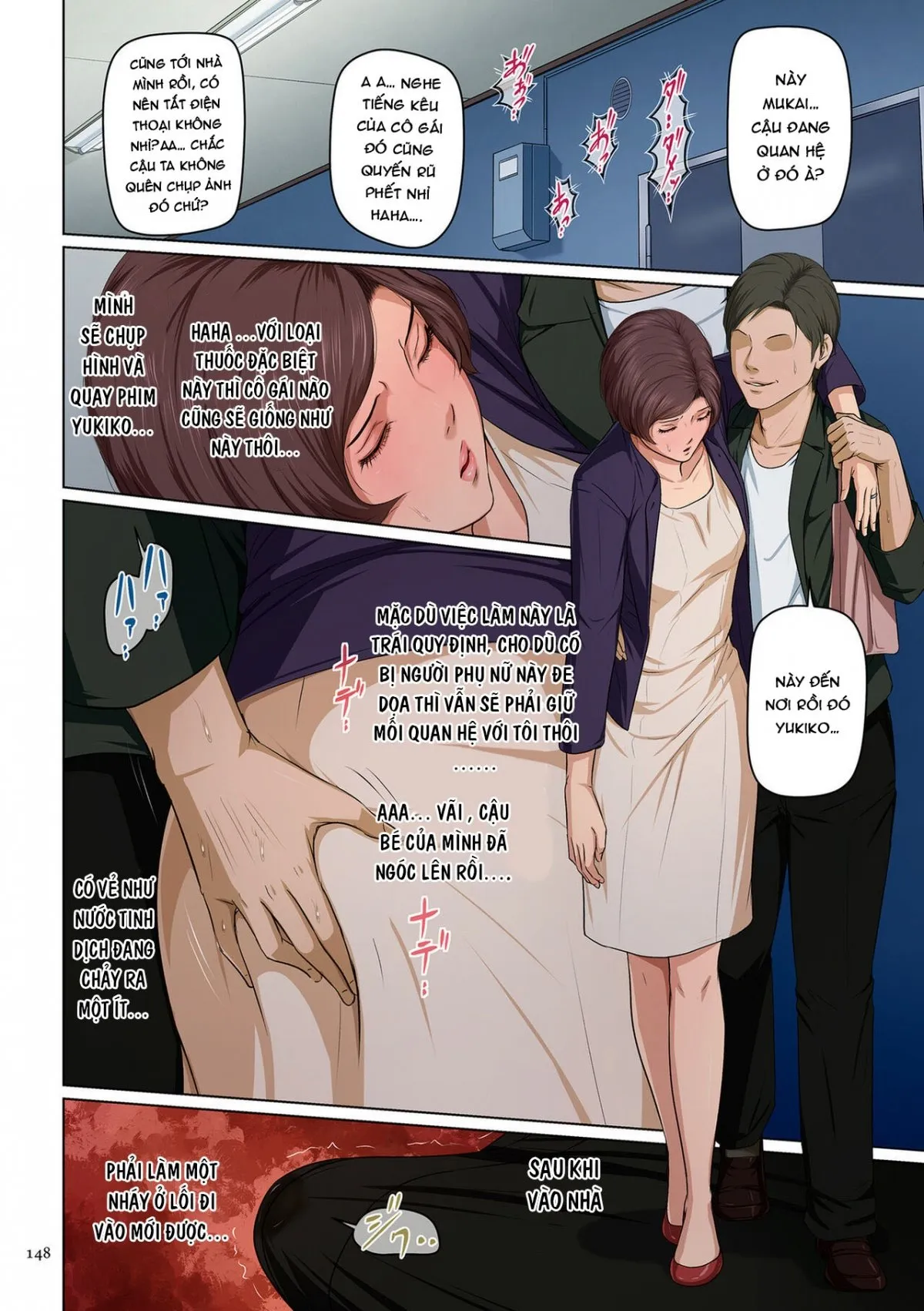 HentaiVN.net - Ảnh 7 - Karamitsuku Shisen 3 - Chap 7
