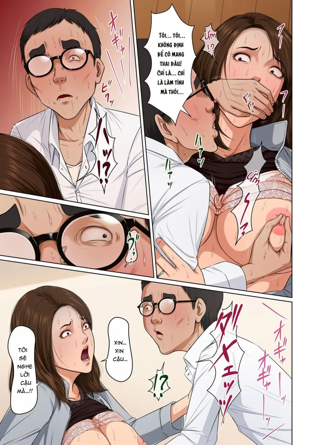 HentaiVN.net - Ảnh 12 - Karamitsuku Shisen 3 - Chap 9