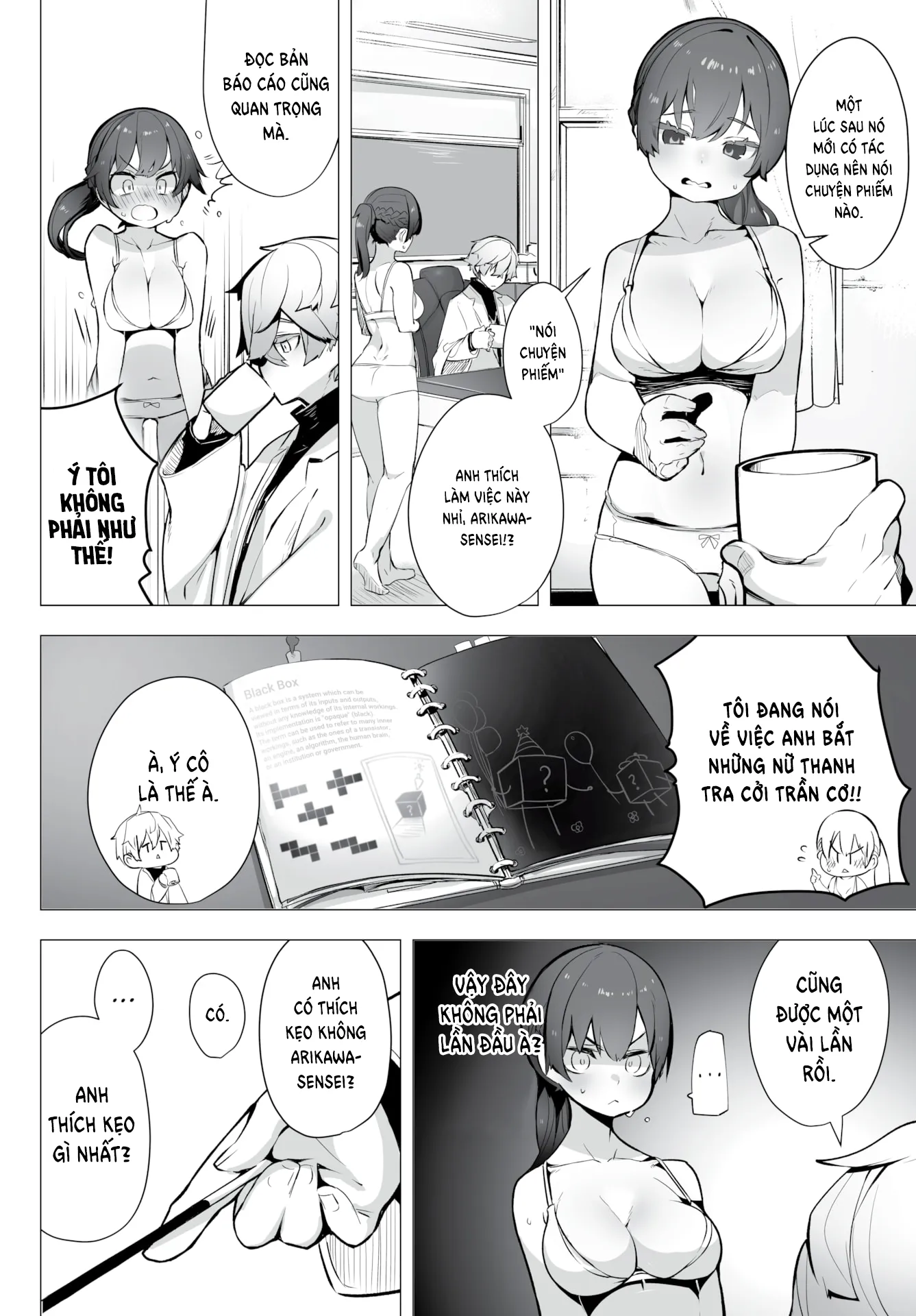HentaiVN.net - Ảnh 9 - Hộp Đen Tokyo - Chap 1