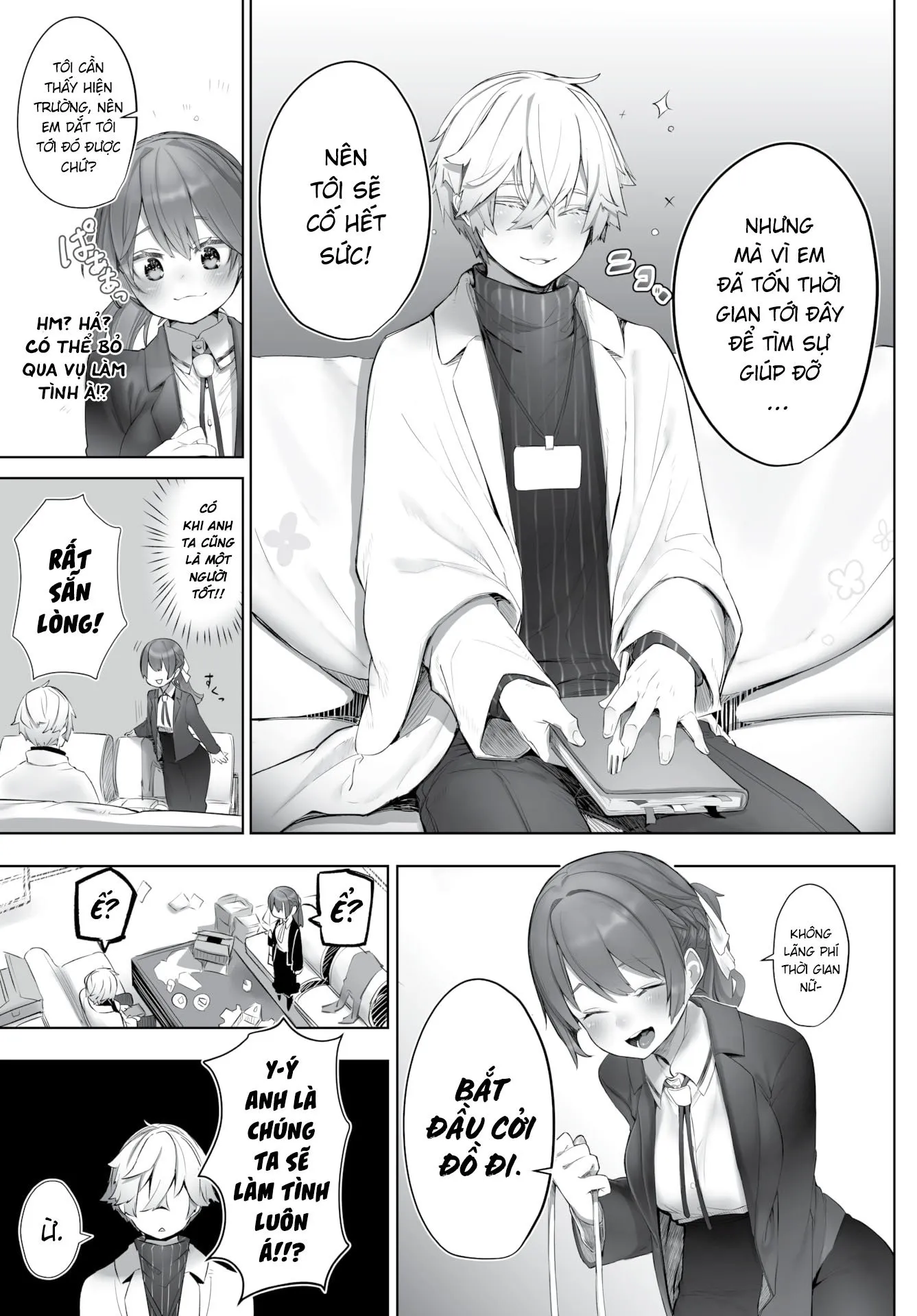 HentaiVN.net - Ảnh 7 - Hộp Đen Tokyo - Chap 2