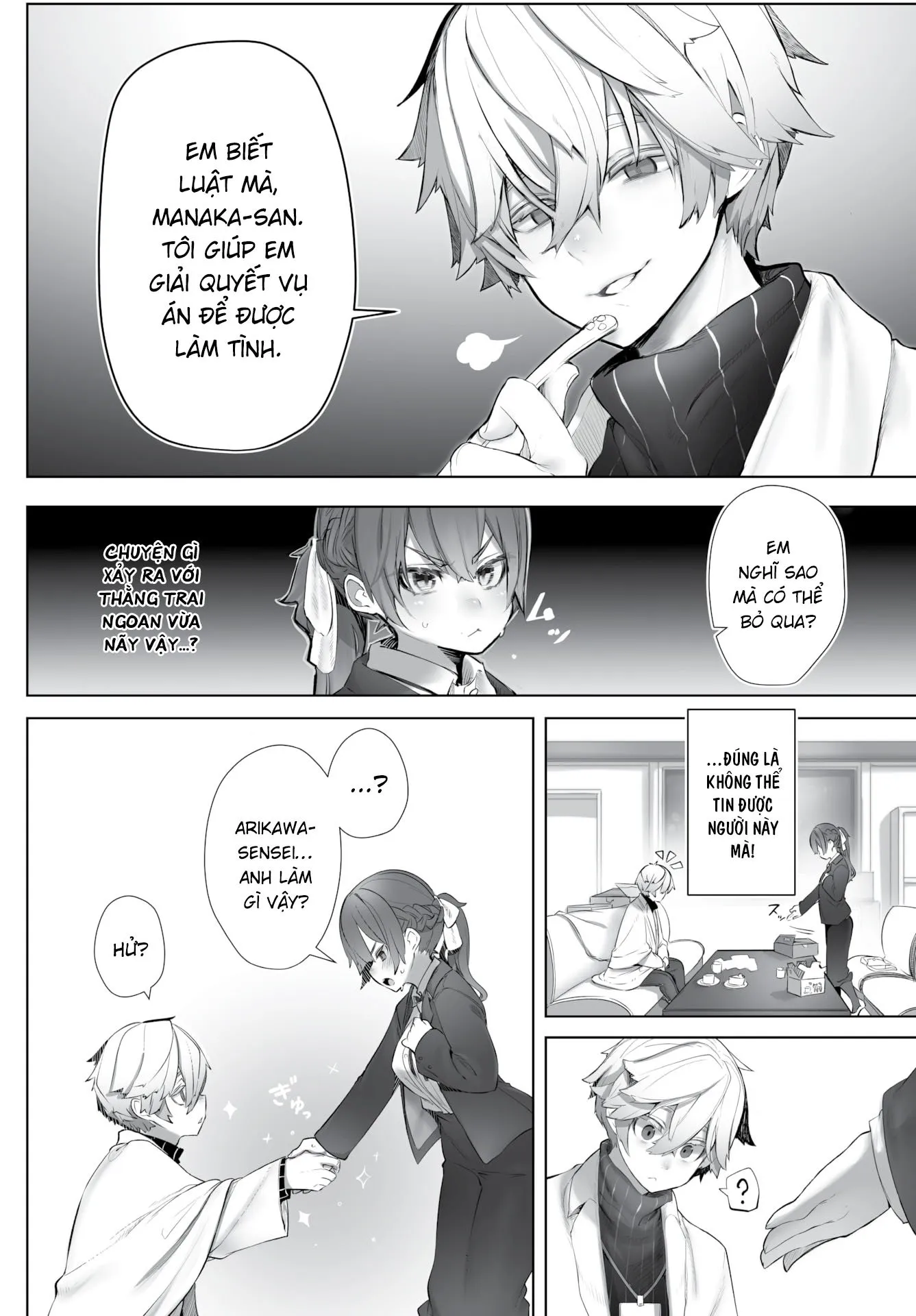 HentaiVN.net - Ảnh 8 - Hộp Đen Tokyo - Chap 2