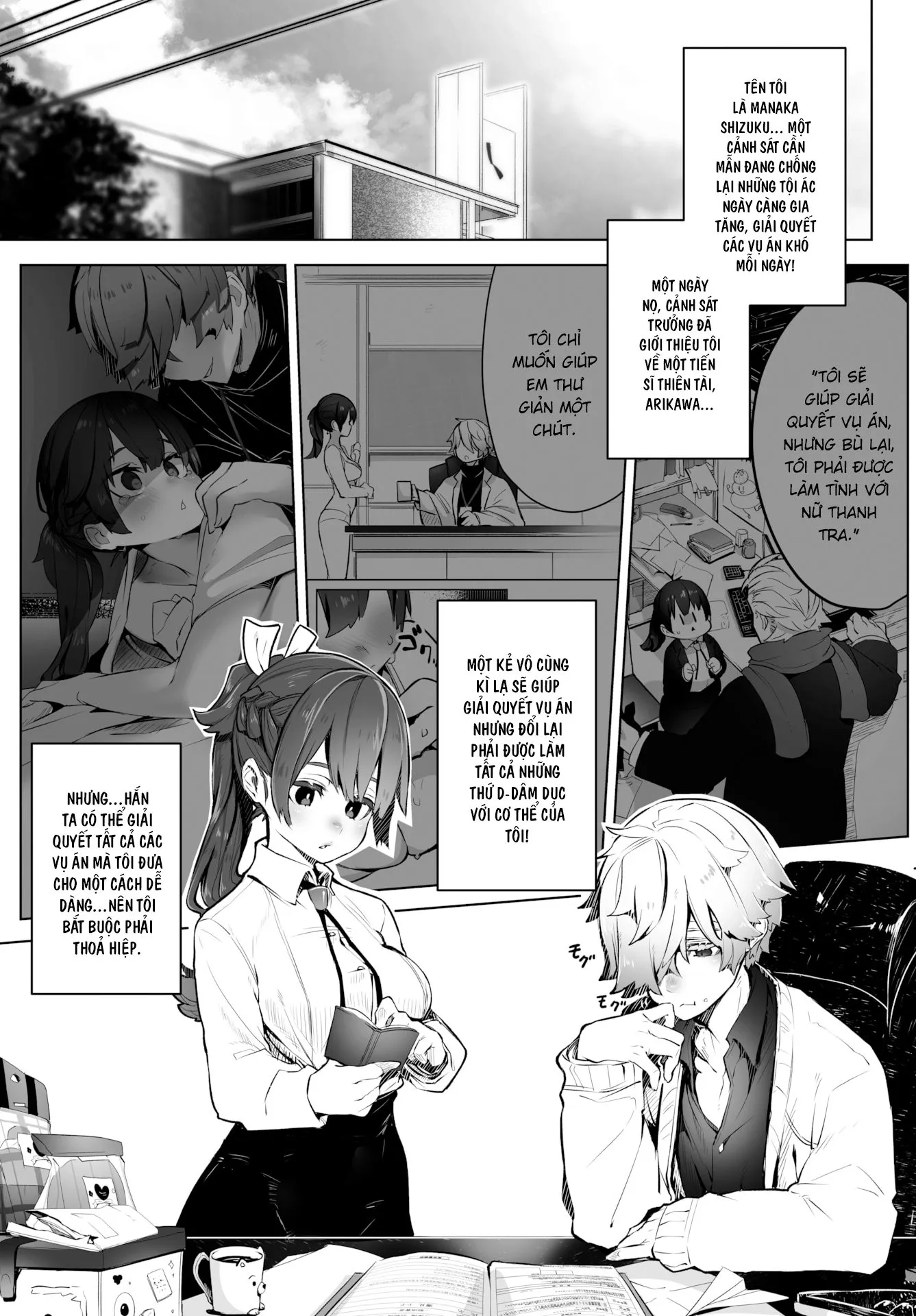 HentaiVN.net - Ảnh 3 - Hộp Đen Tokyo - Chap 3