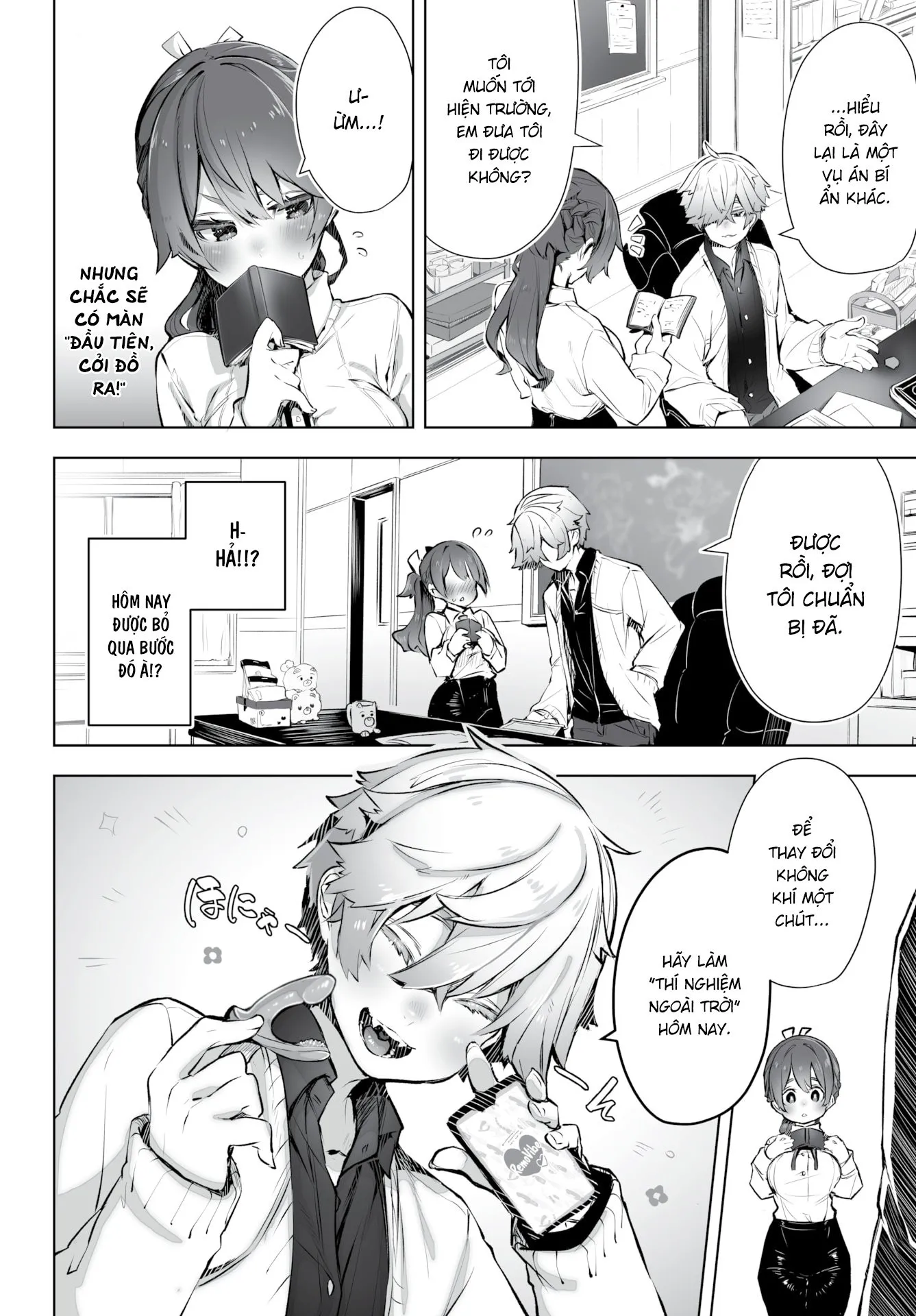 HentaiVN.net - Ảnh 4 - Hộp Đen Tokyo - Chap 3